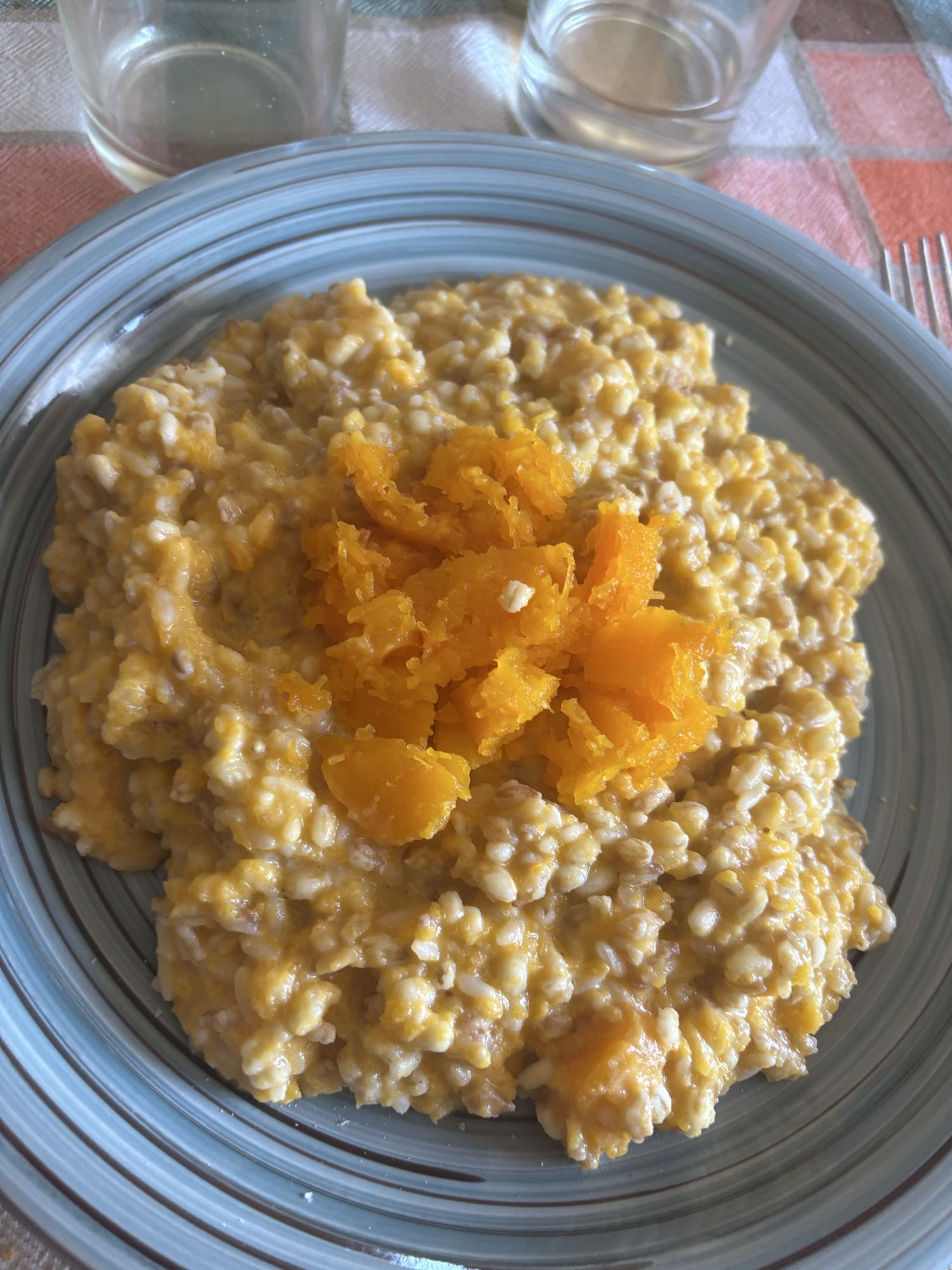Orzotto alla zucca