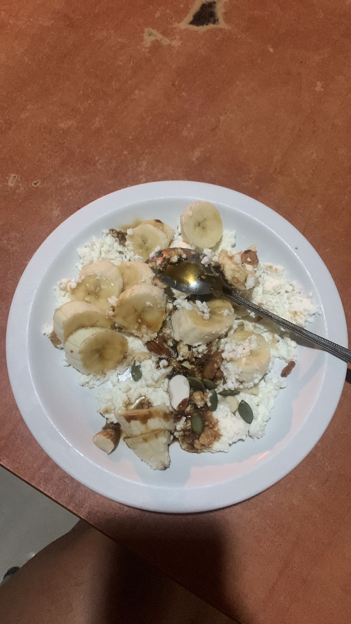 Cottage Cheese Banana Bowl