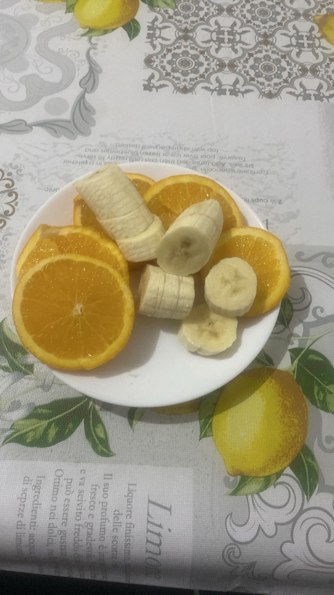 Banana Orange Slices