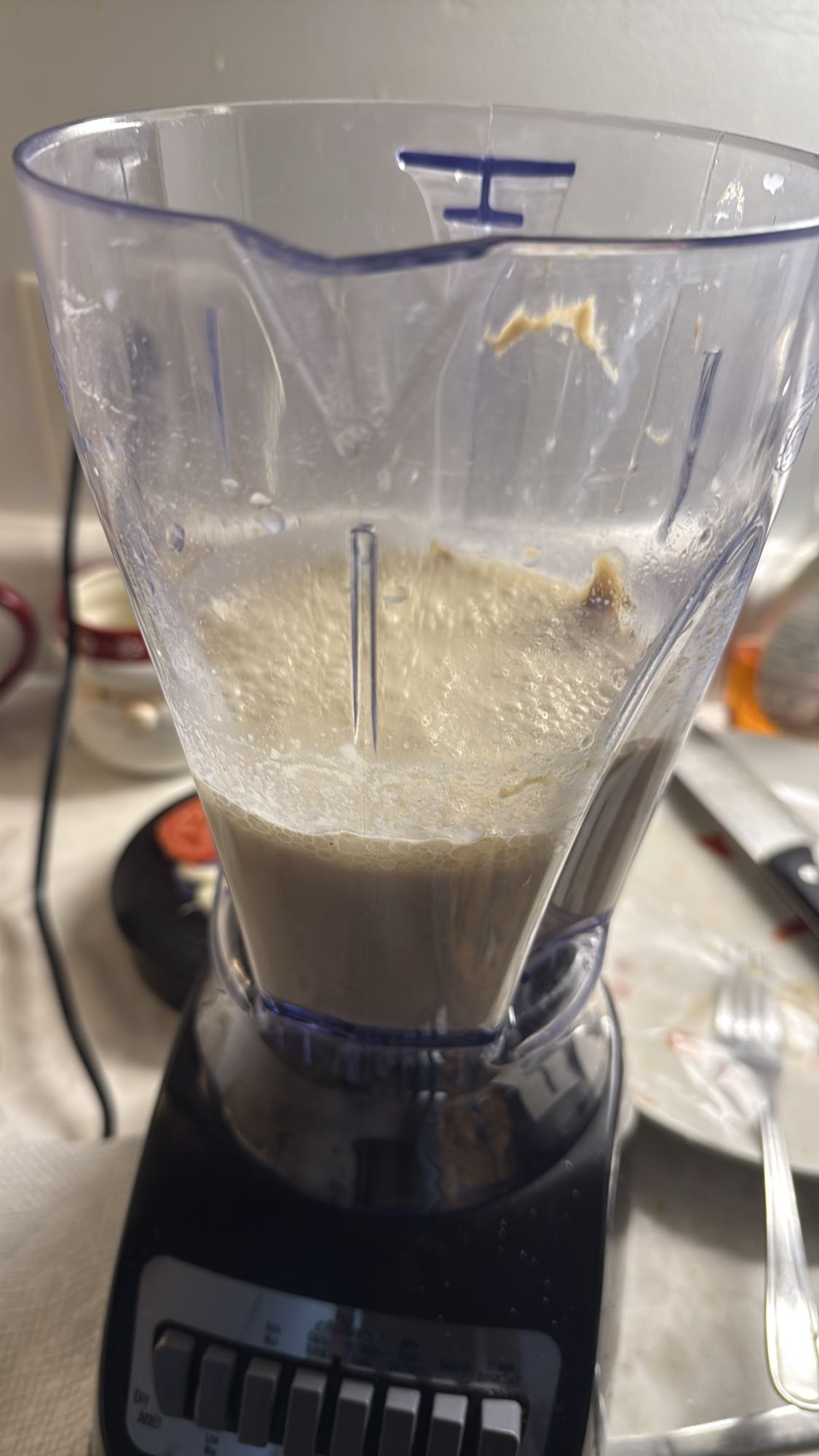 Smoothie banane-lait