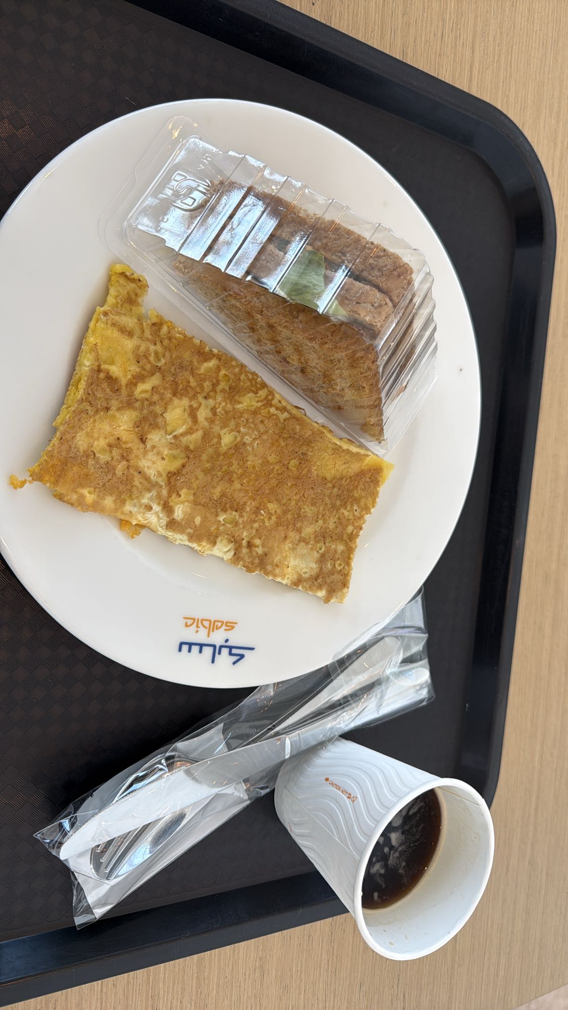 Omelette and Sandwich