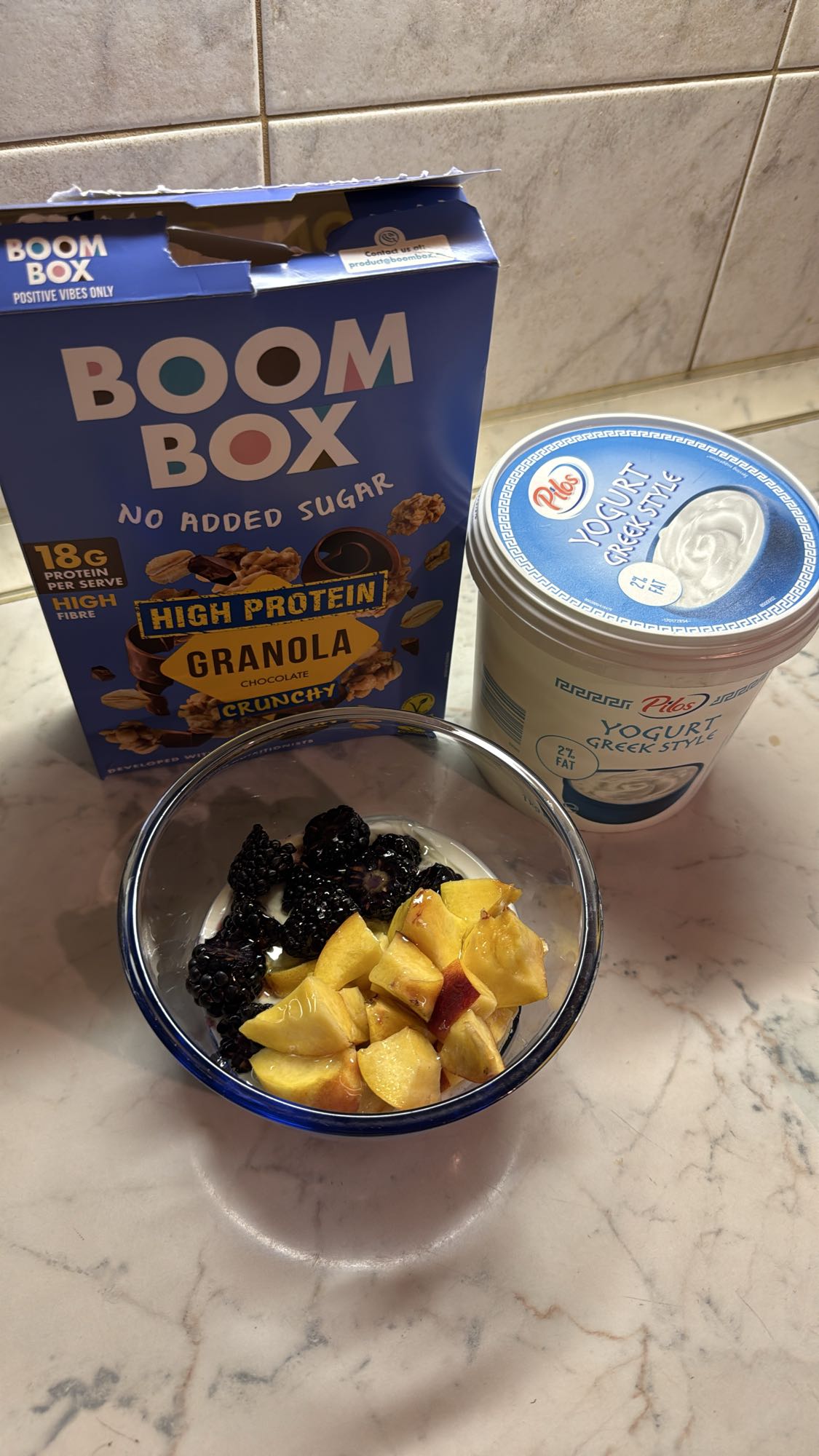 Greek Yogurt Granola Bowl