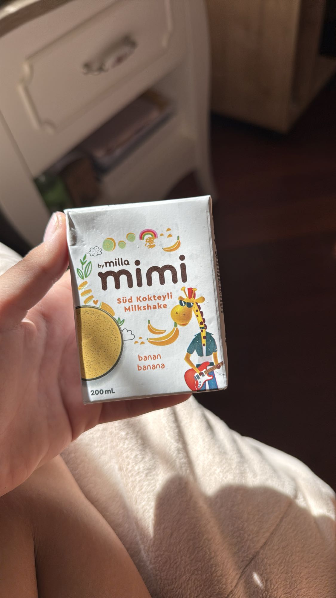 банановый молочный коктейль