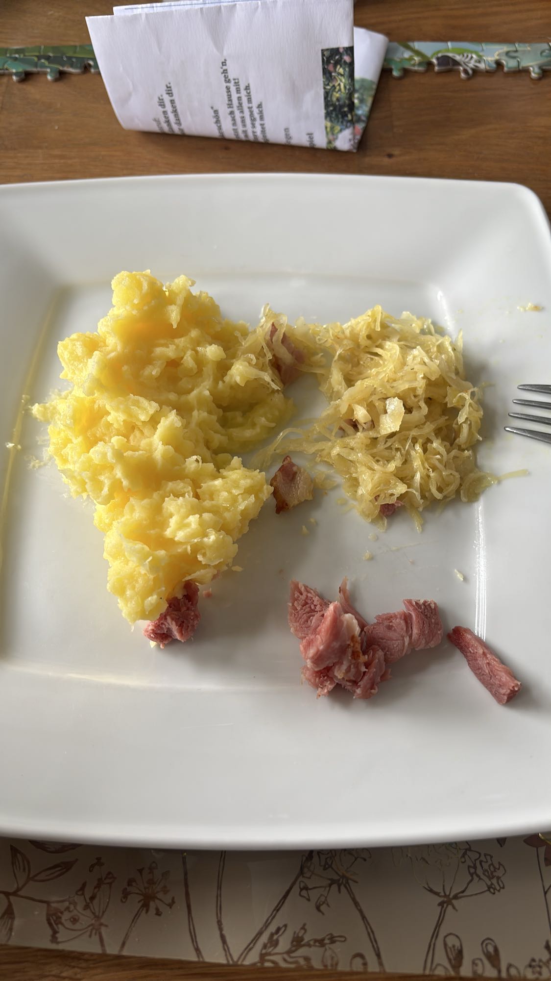 Stampot met zuurkool en vlees