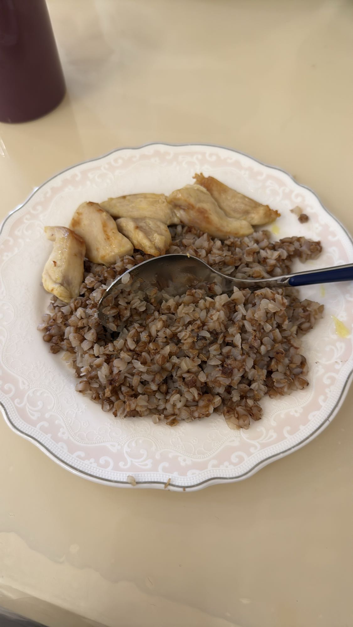 гречка с курицей