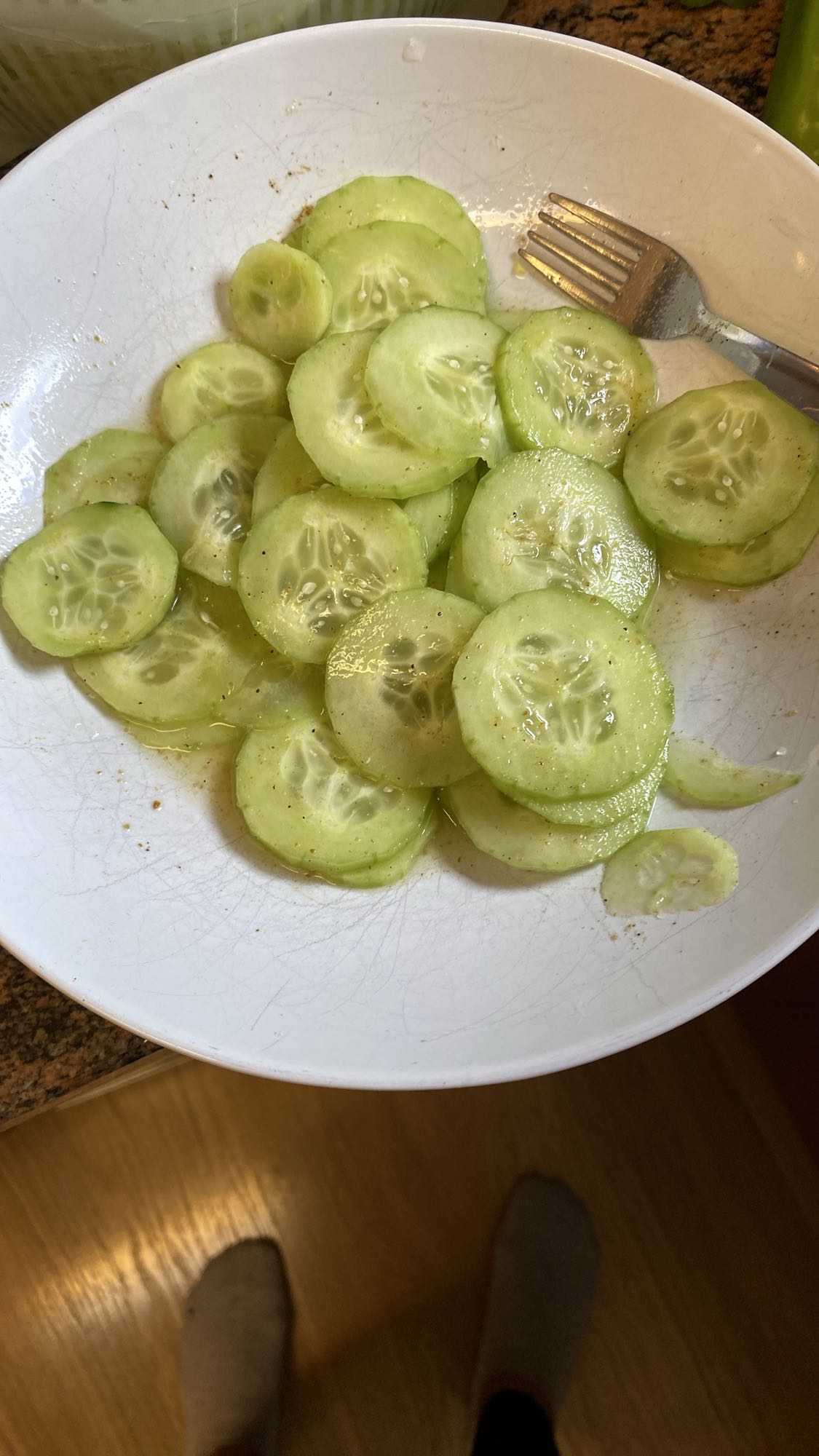 ensalada de pepino