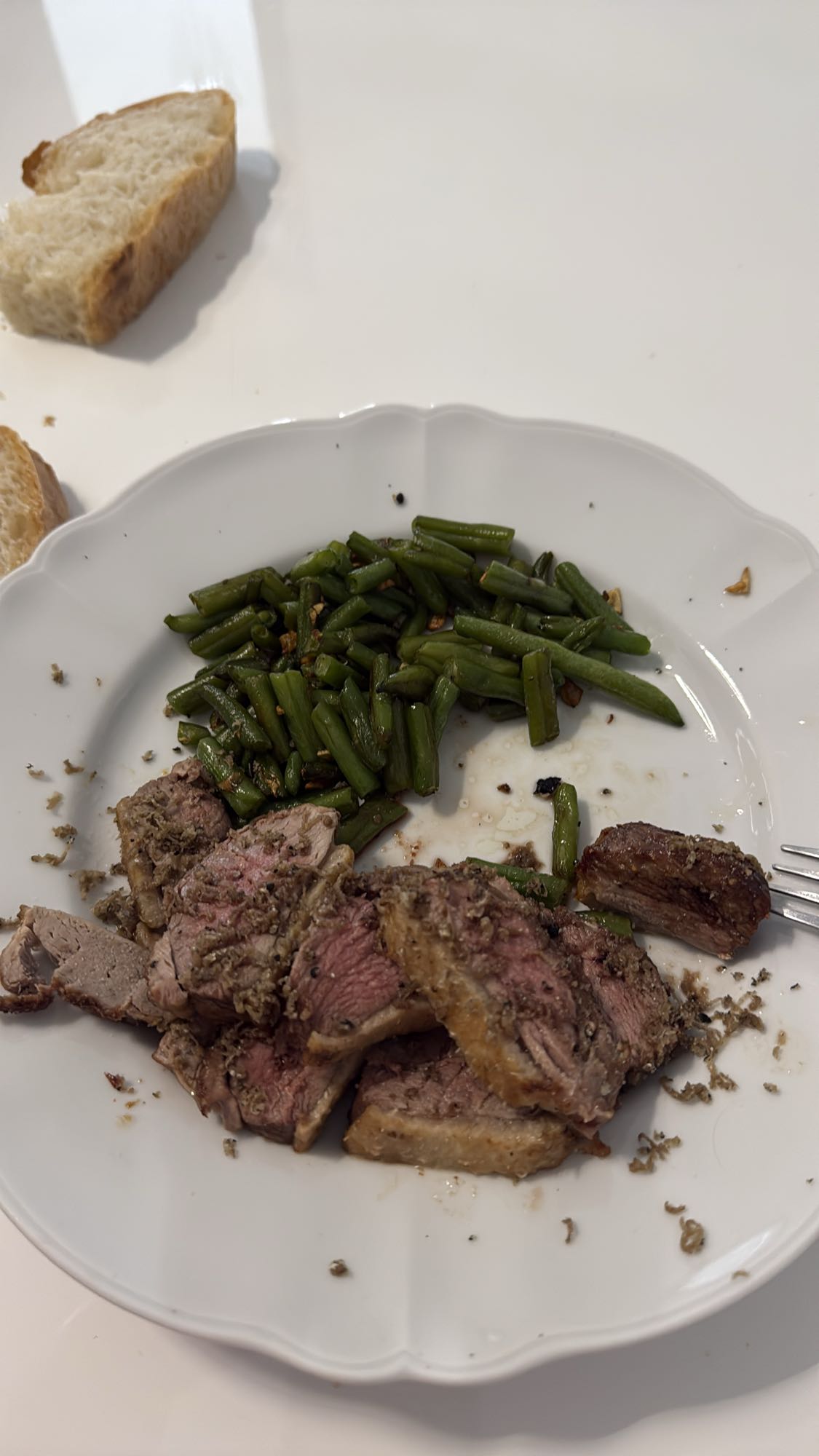 Friptură cu fasole verde