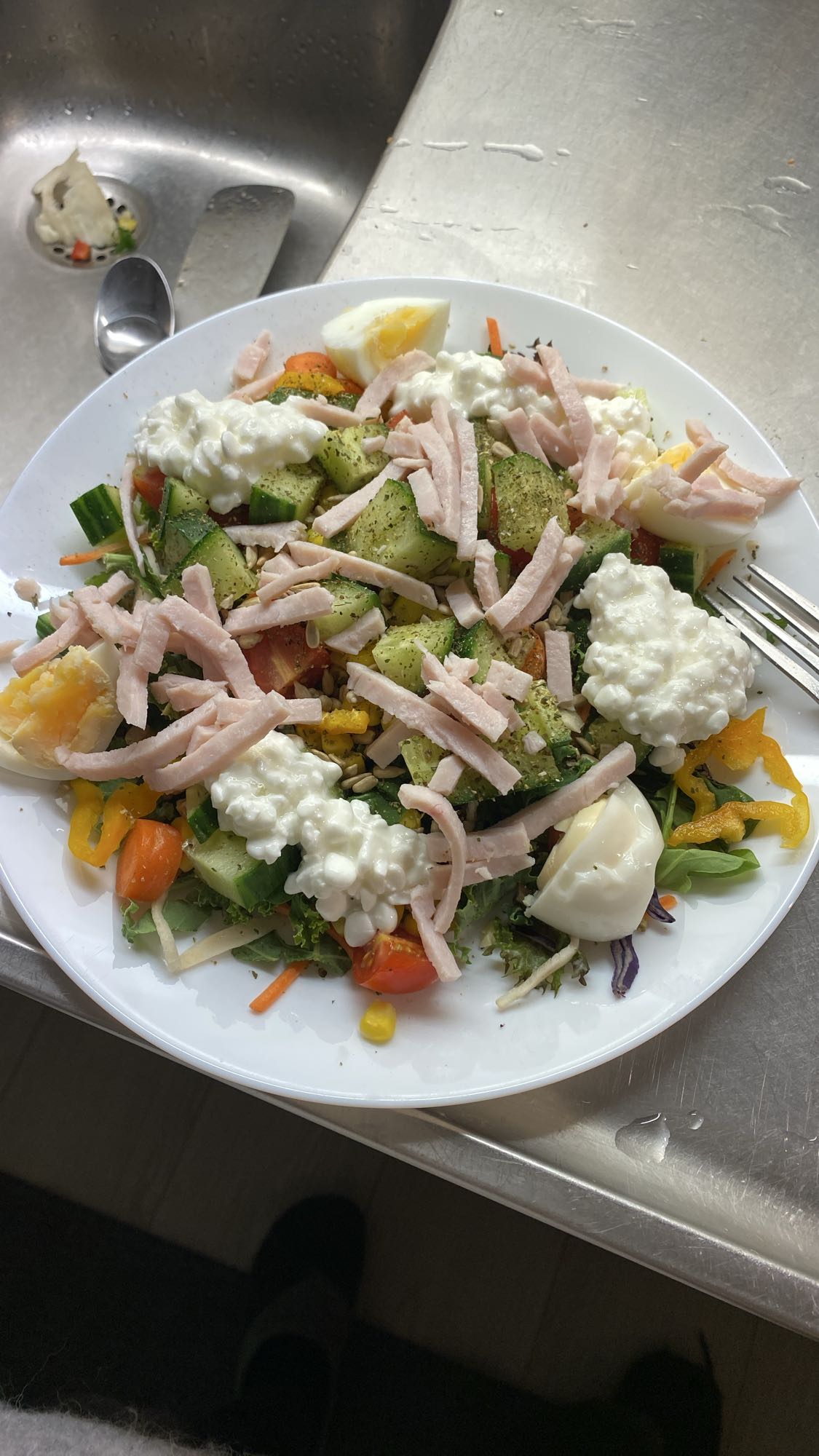 Superminikeso och kalkonskinka