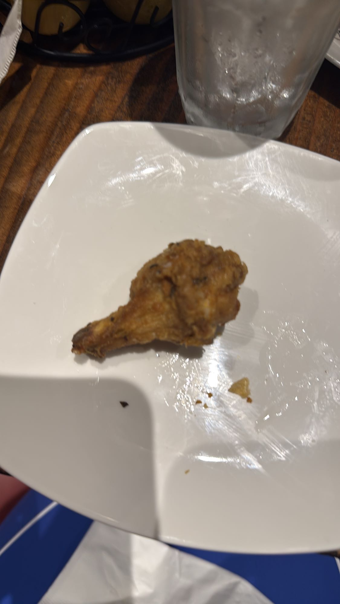 alita de pollo frita