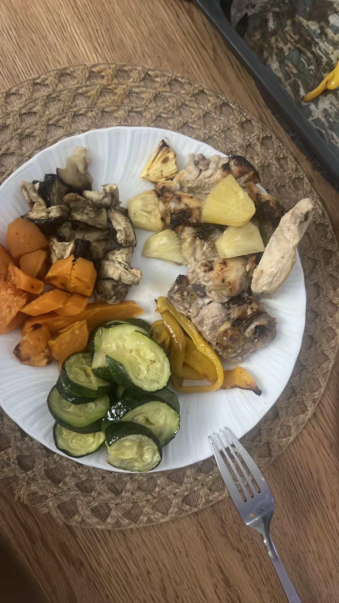 Grilled Chicken & Veggies