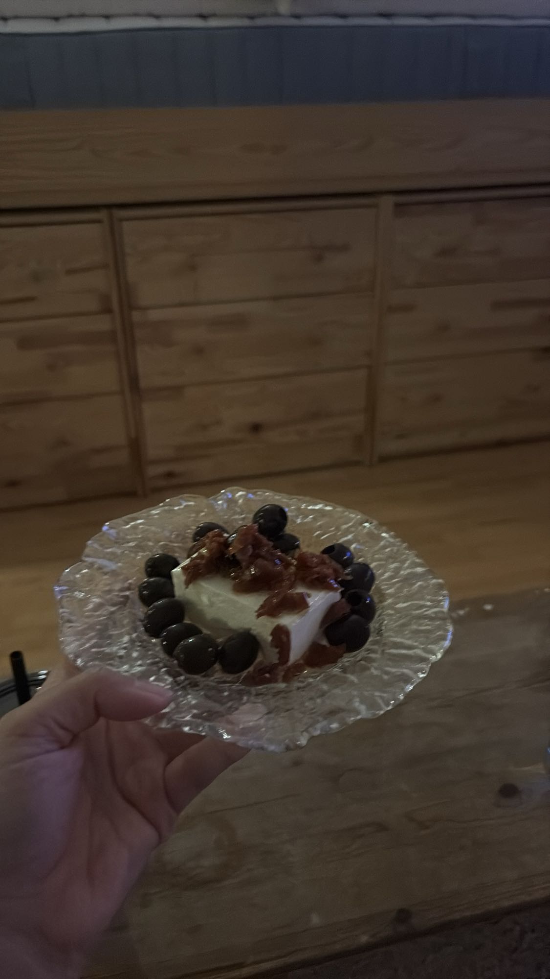 Feta med oliver och soltorkad tomat