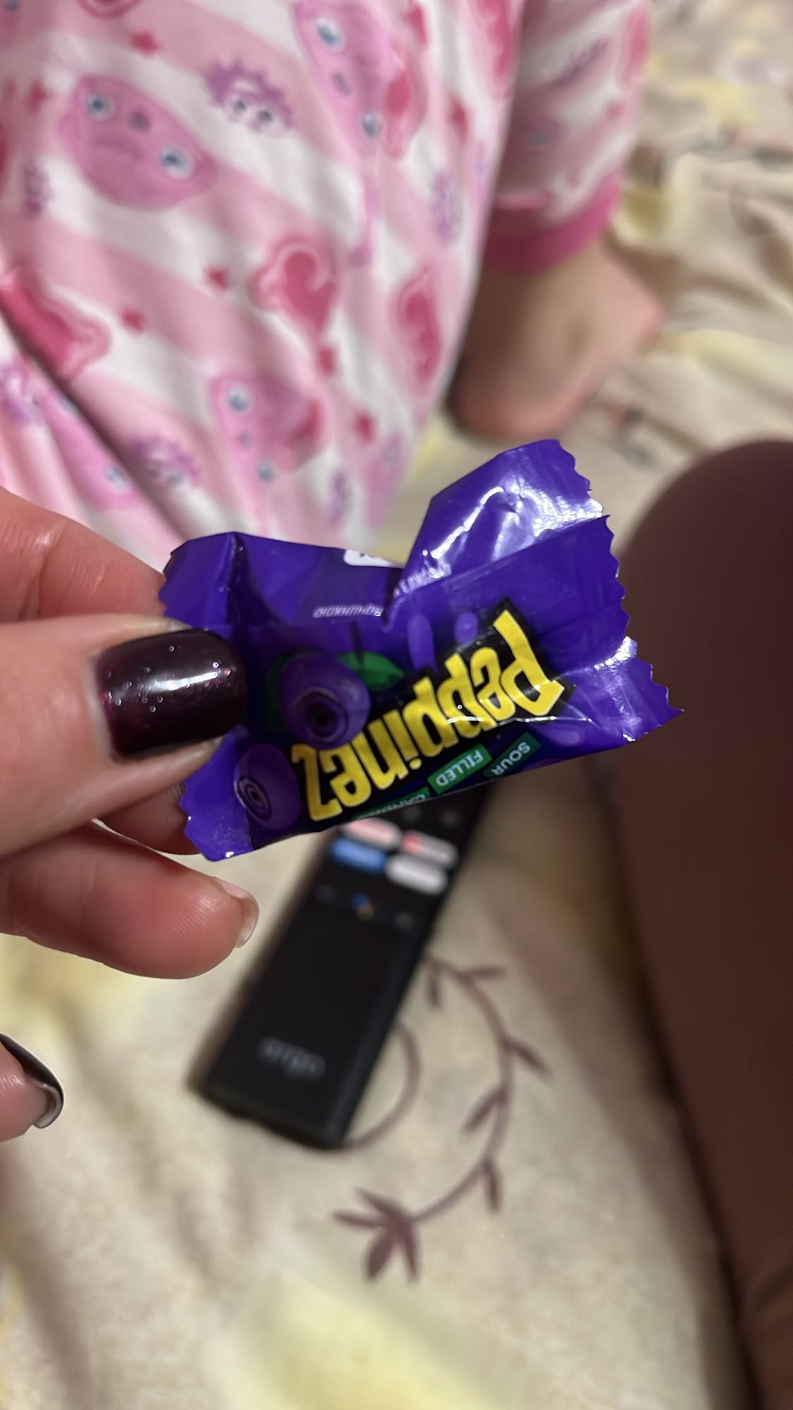 цукерка з чорницею