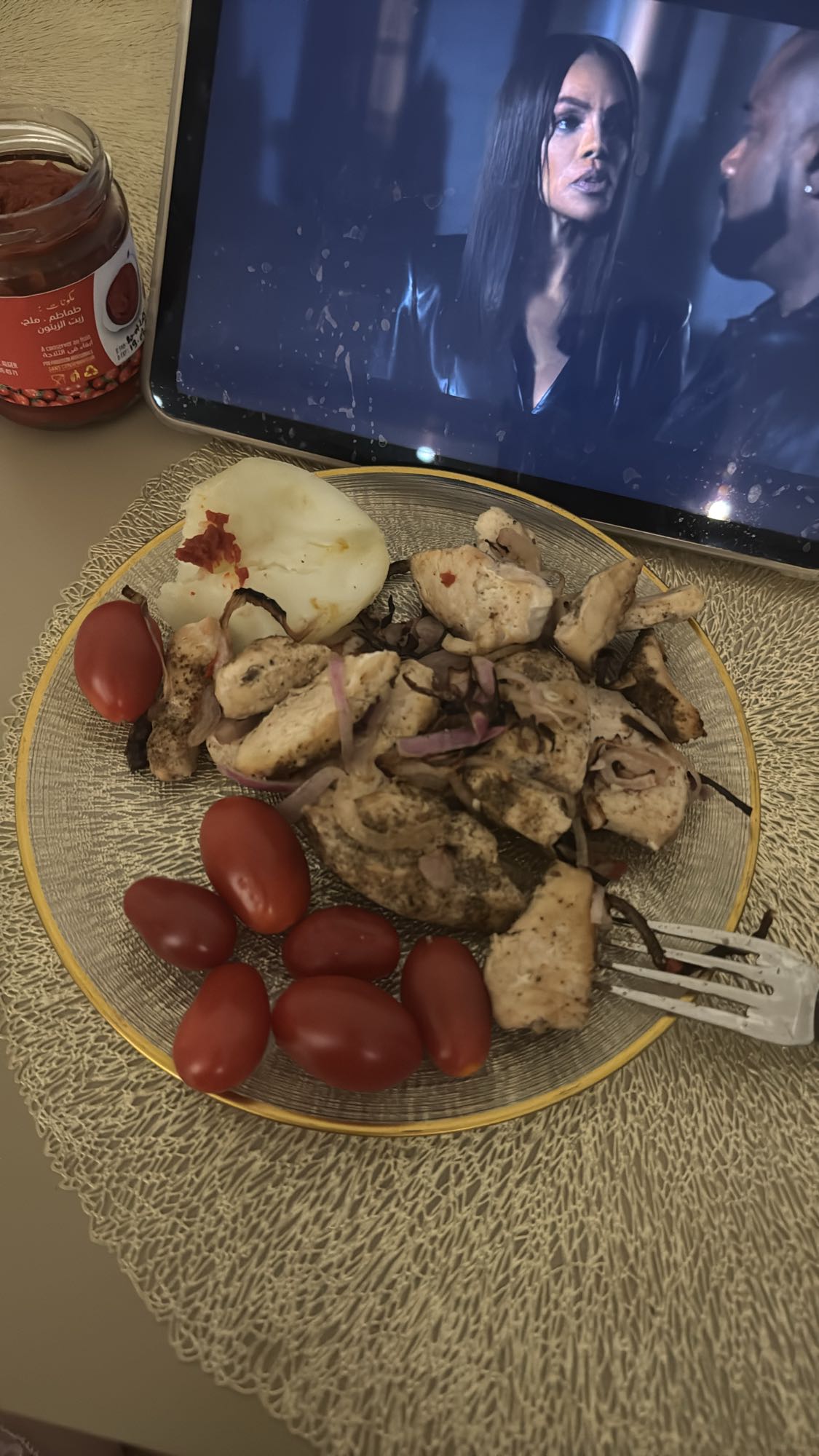 Курица с овощами