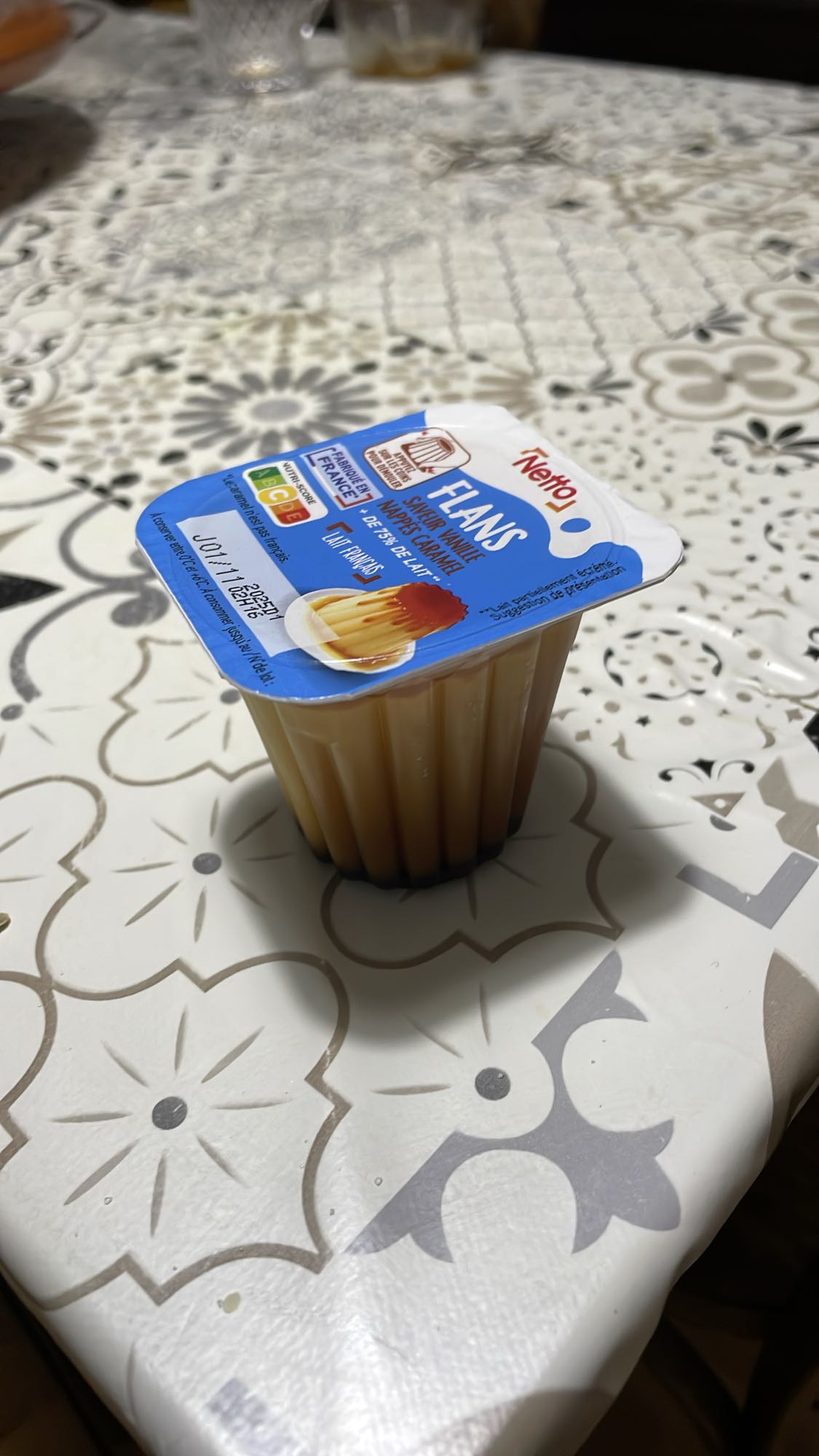 Flan vanille caramel