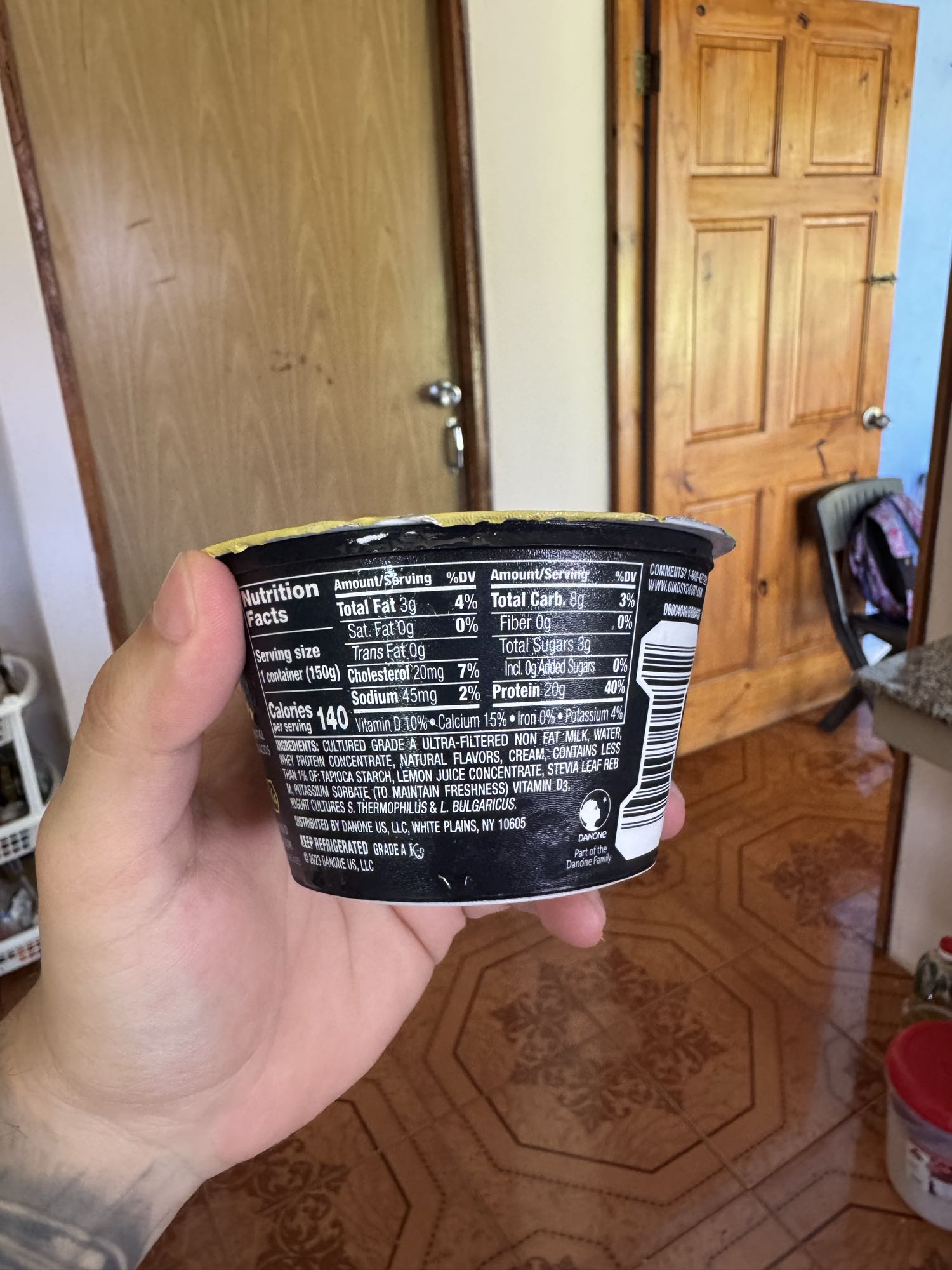 yogur griego natural