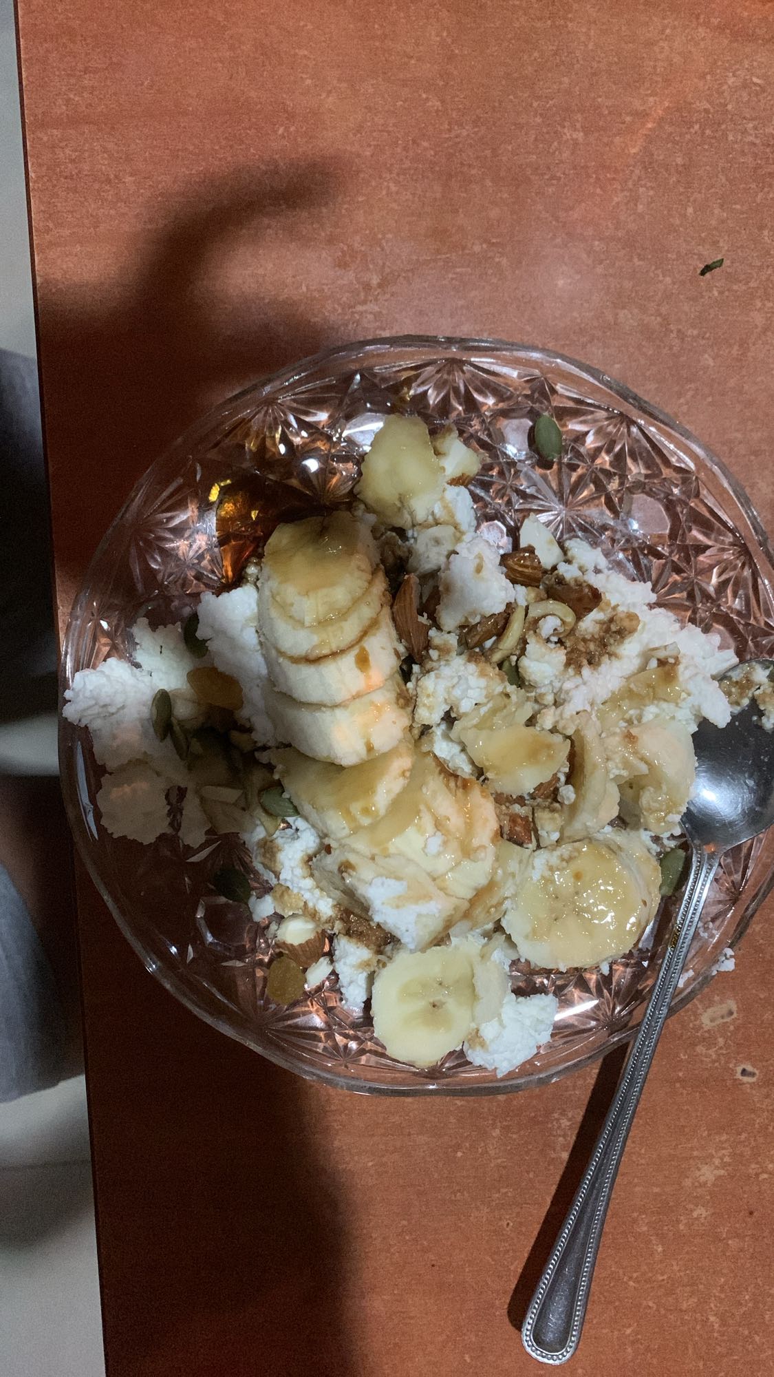 Cottage Cheese Banana Bowl