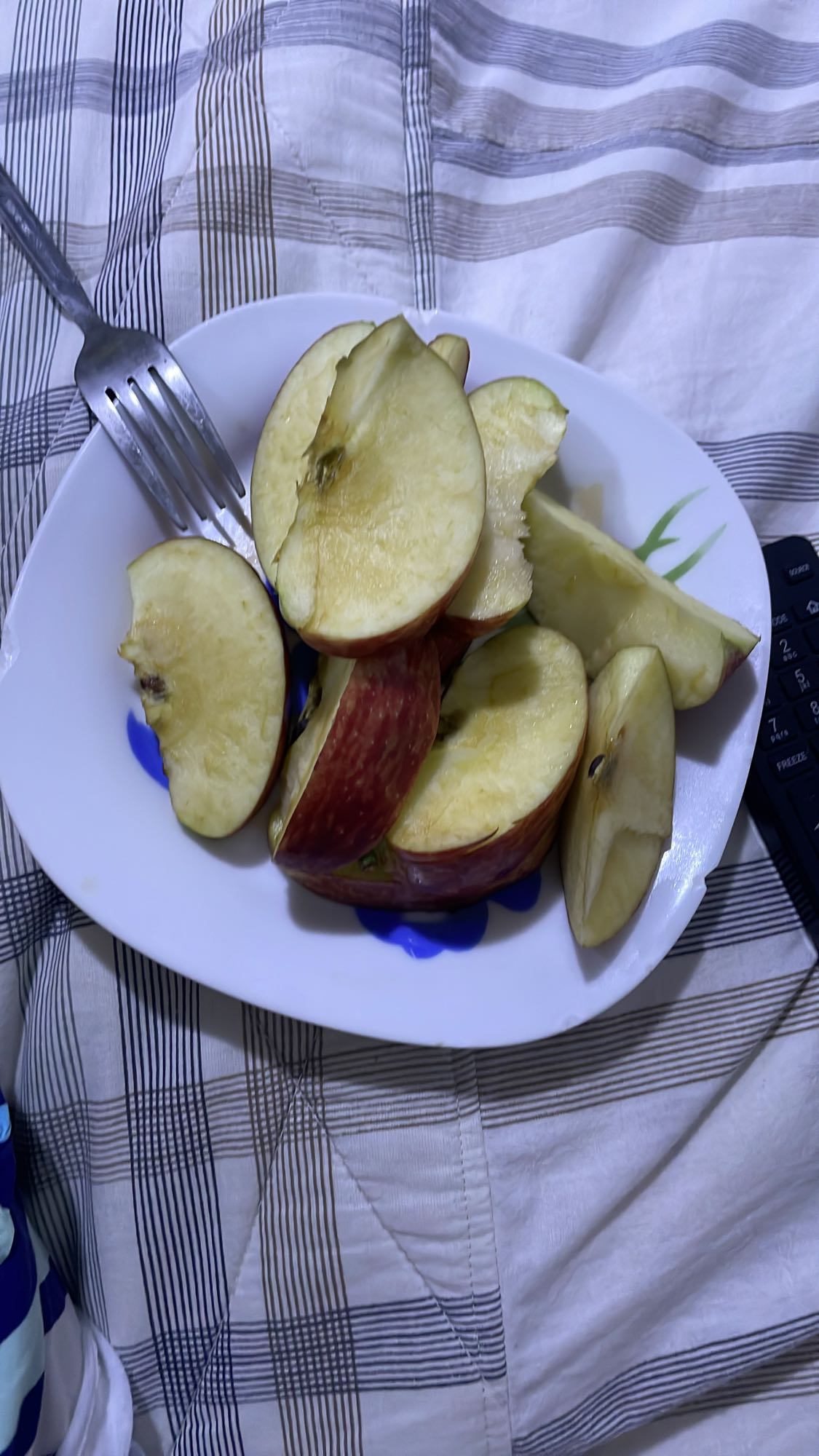 Sliced Apple Plate