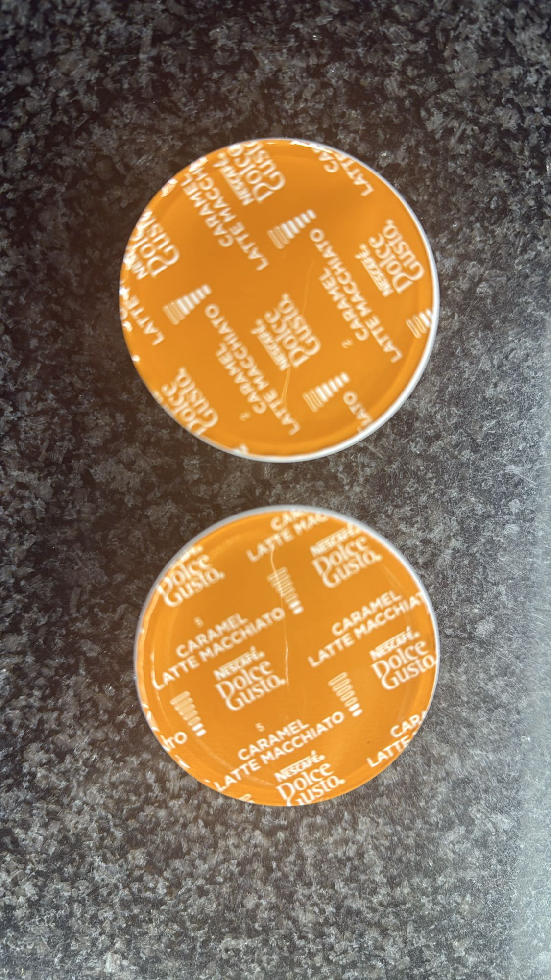 Caramel Latte Macchiato cups