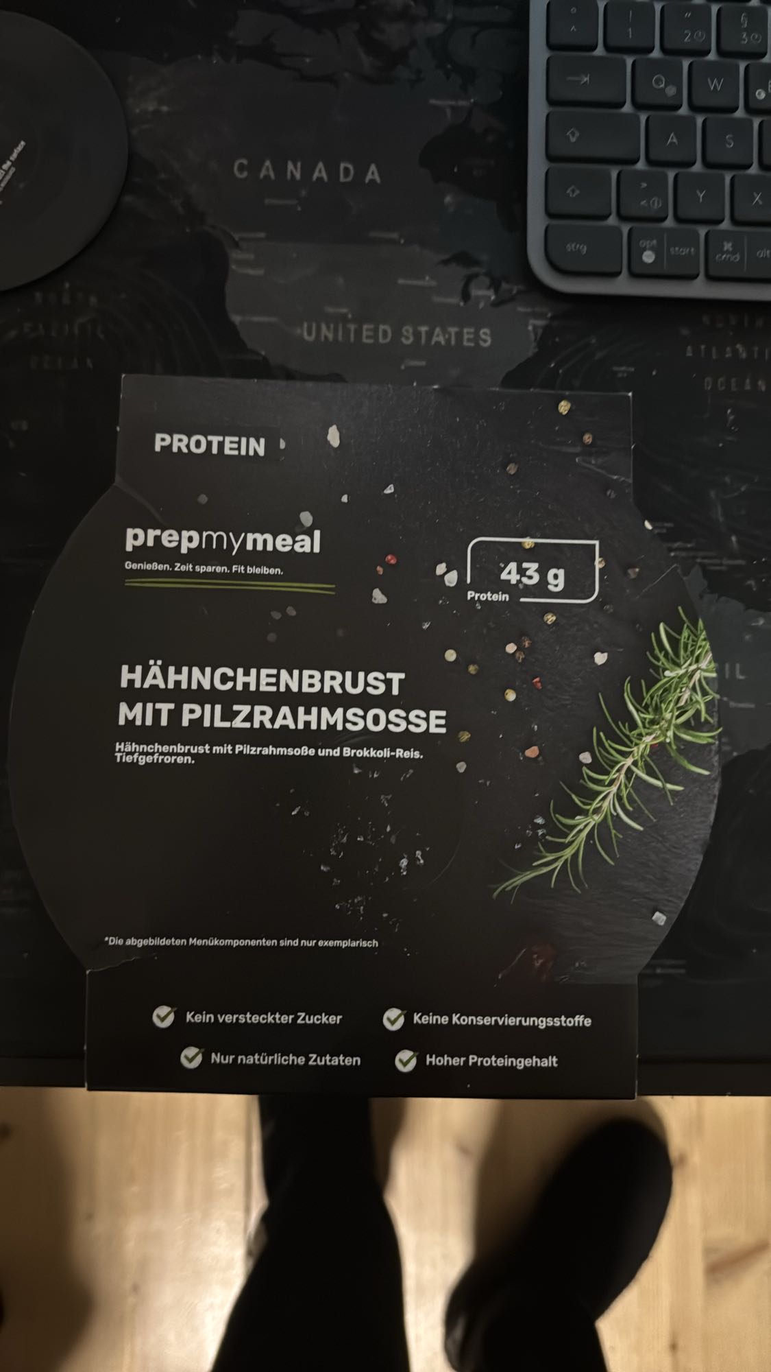 Hähnchenbrust mit Pilzrahmsosse