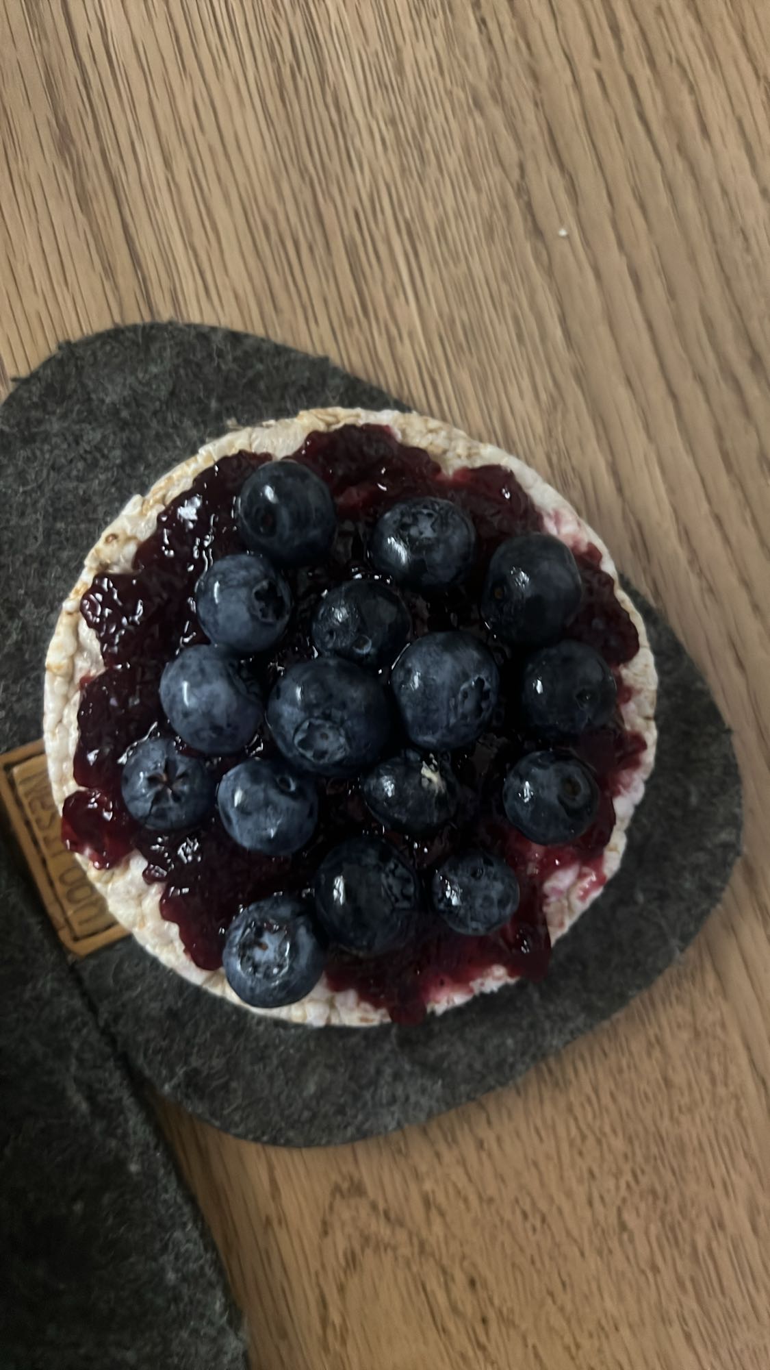 Rice Cake with Berries