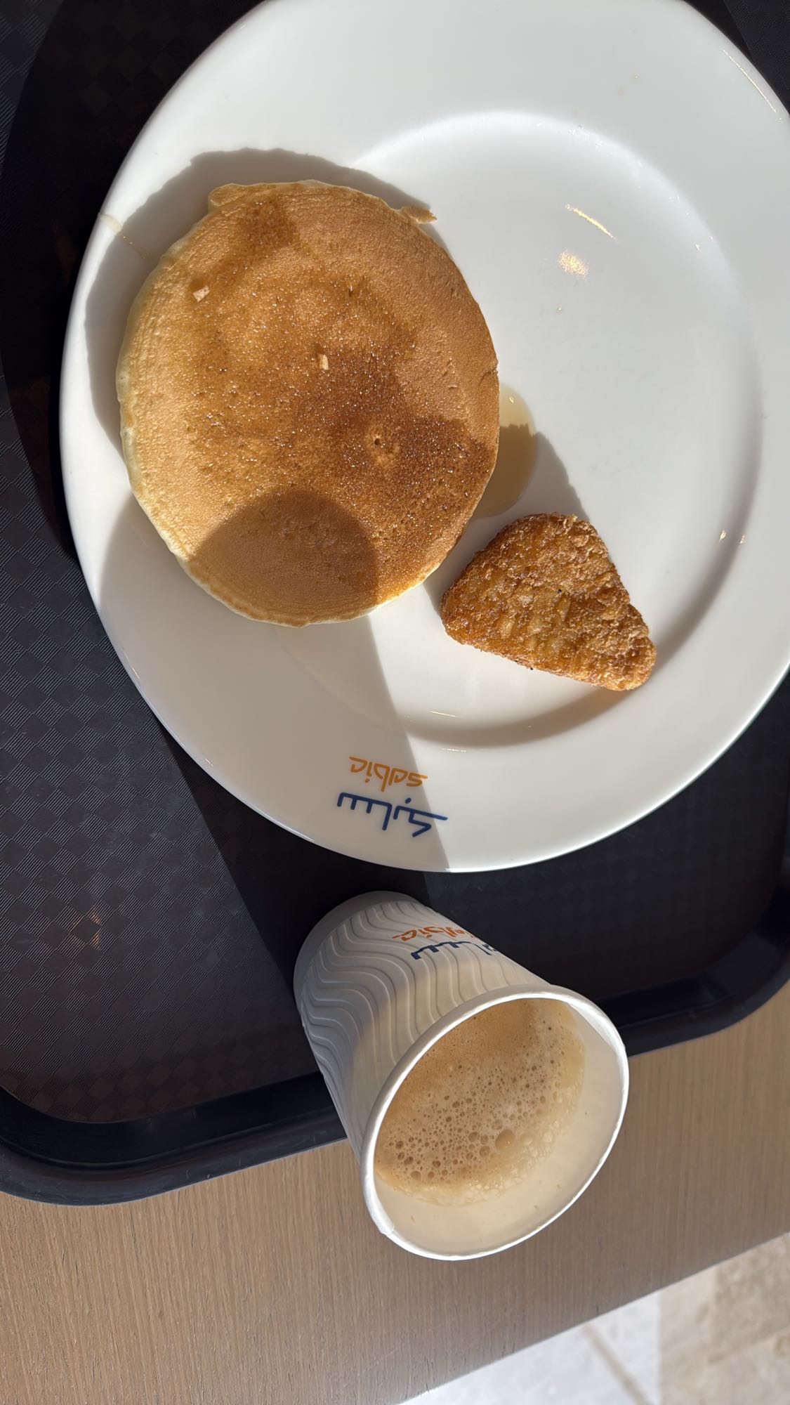 Pancake Hashbrown Coffee