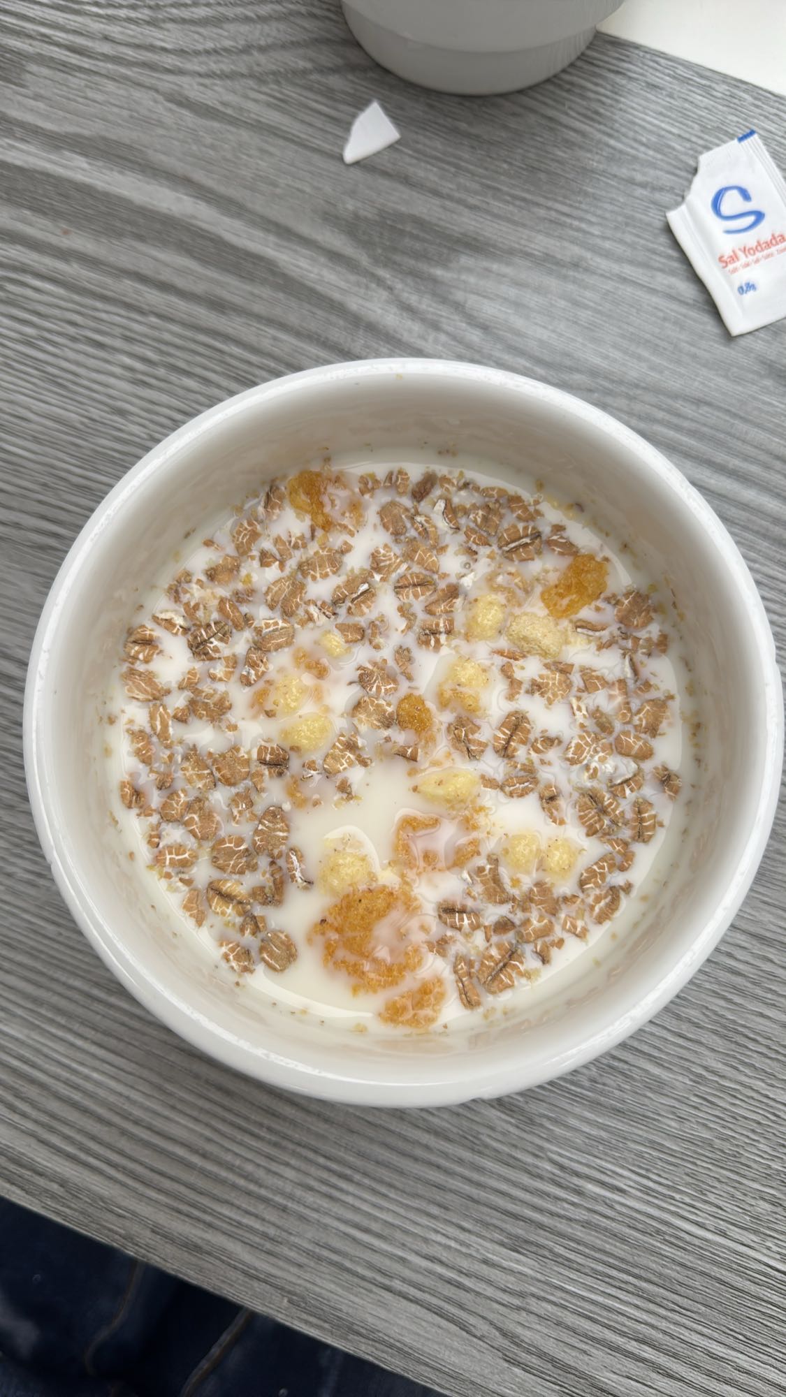 cereal con leche
