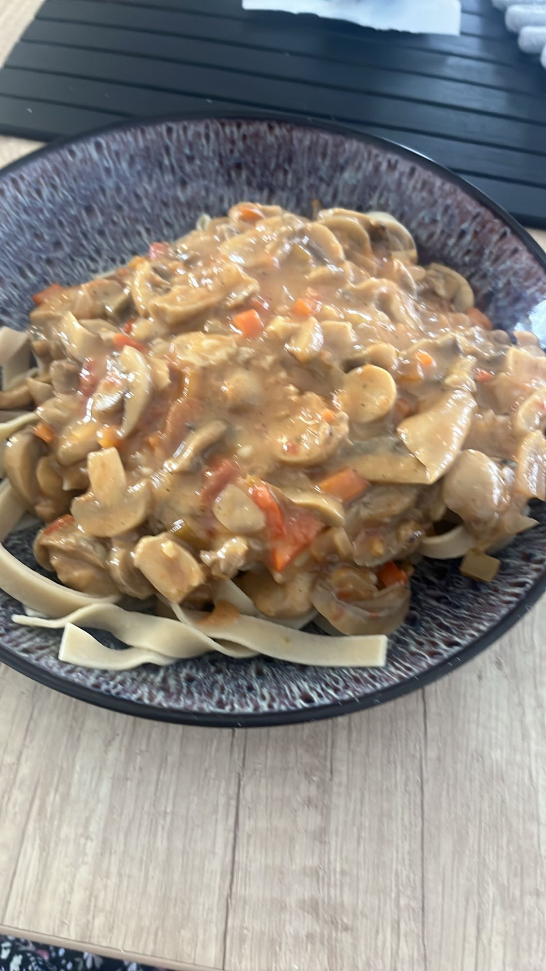 Tagliatelle cu ciuperci