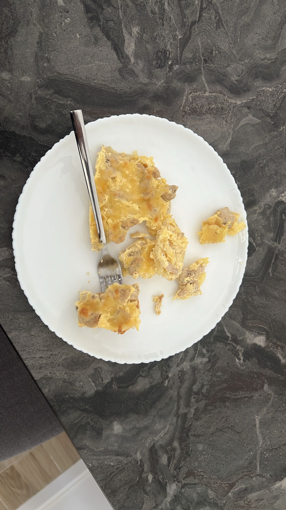 ձվով օմլետ մսով