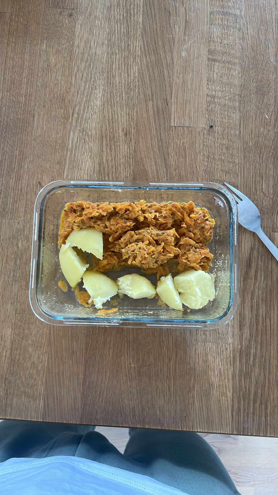 Morotsbiffar med potatis