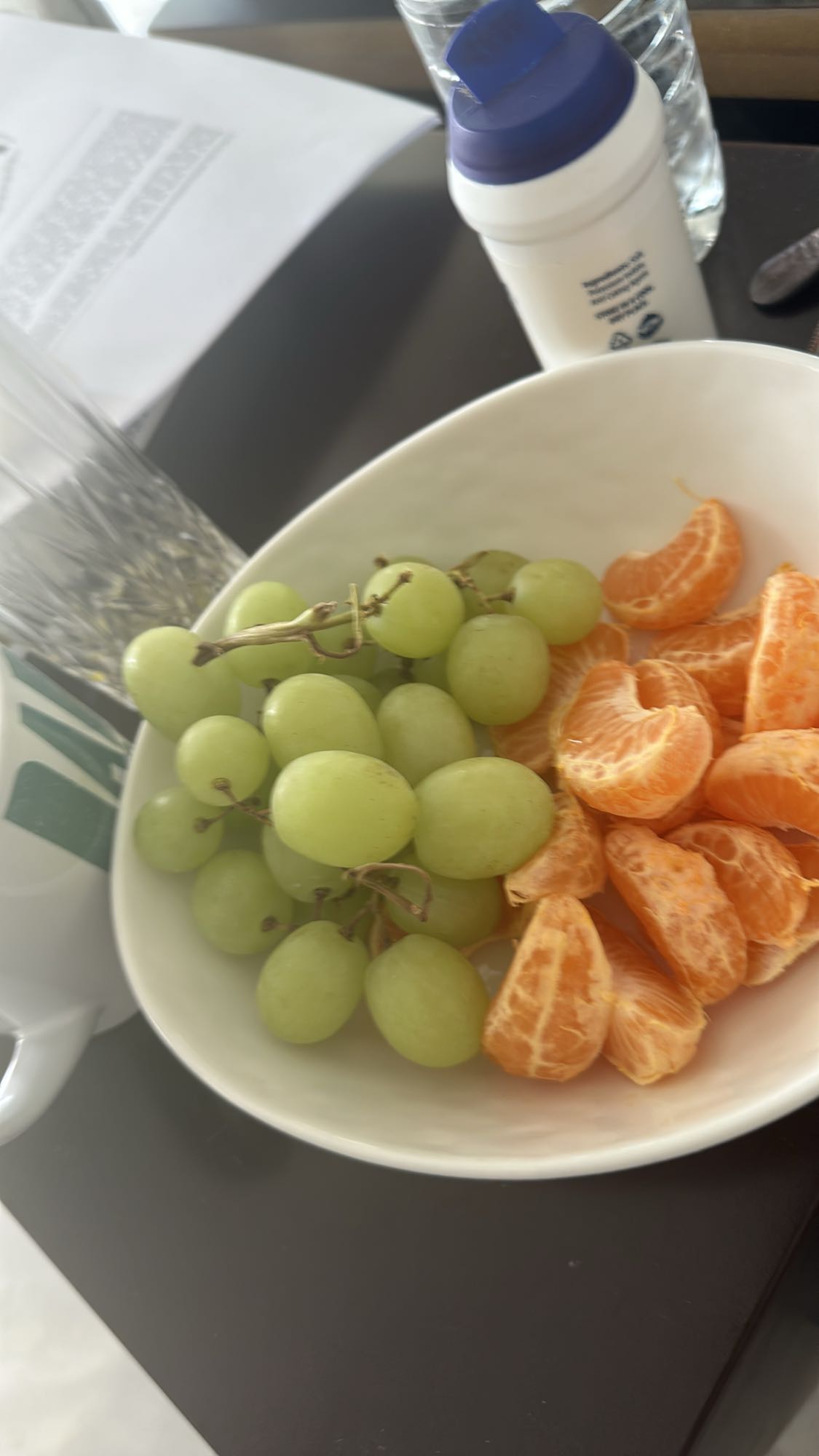 Grapes and Mandarins