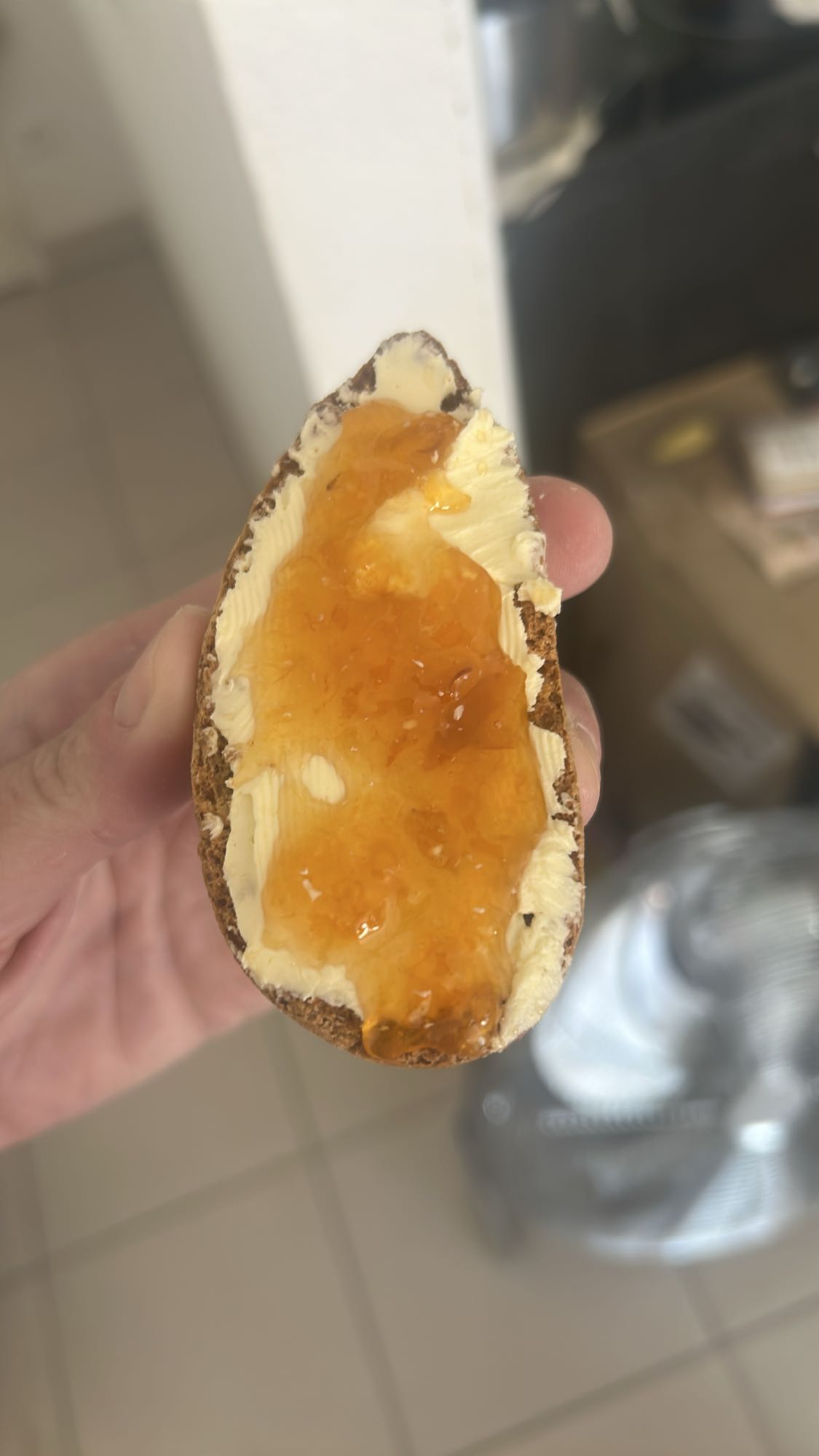 Tartine beurre confiture