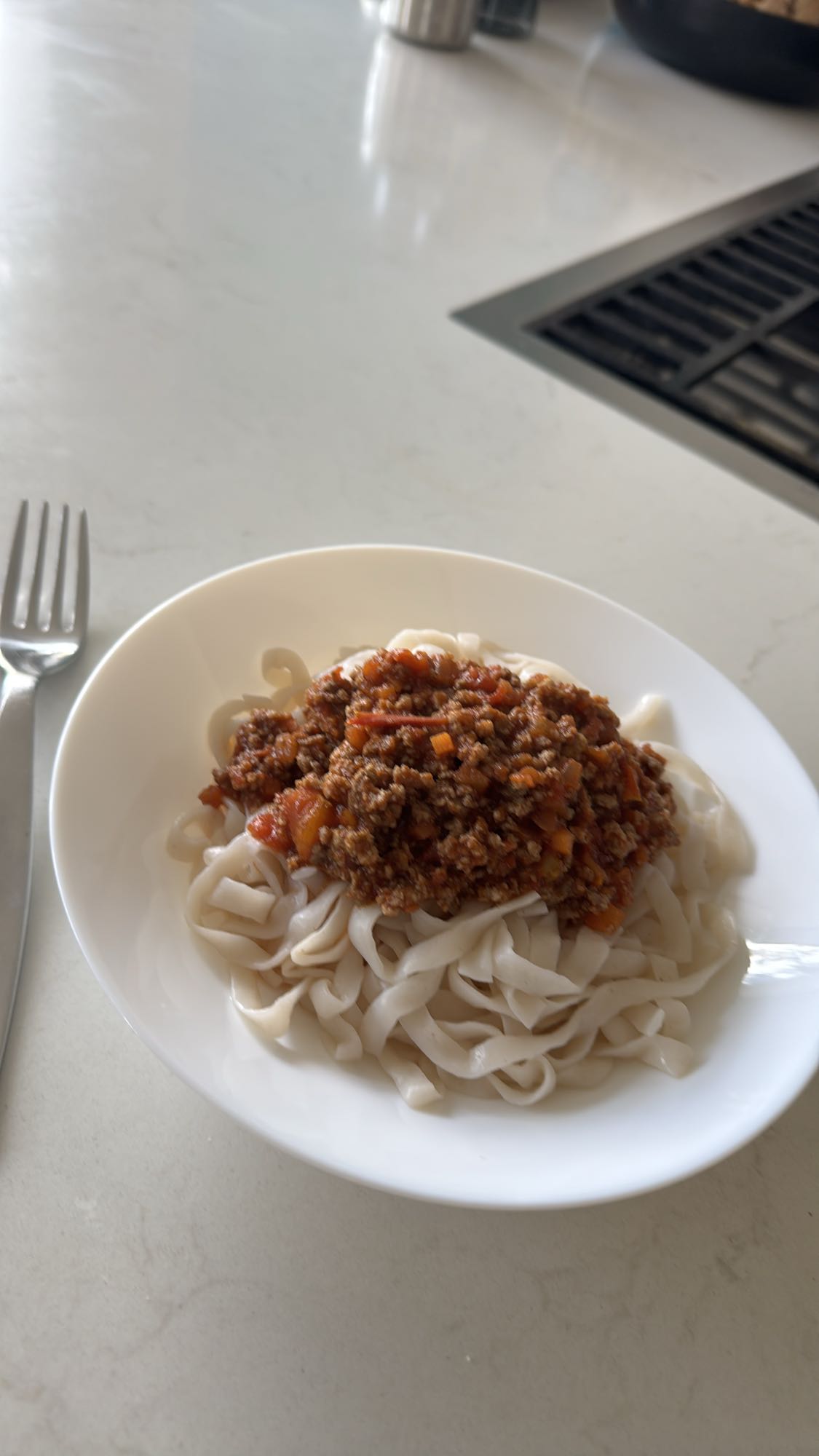 Noodles with Meat Sauce