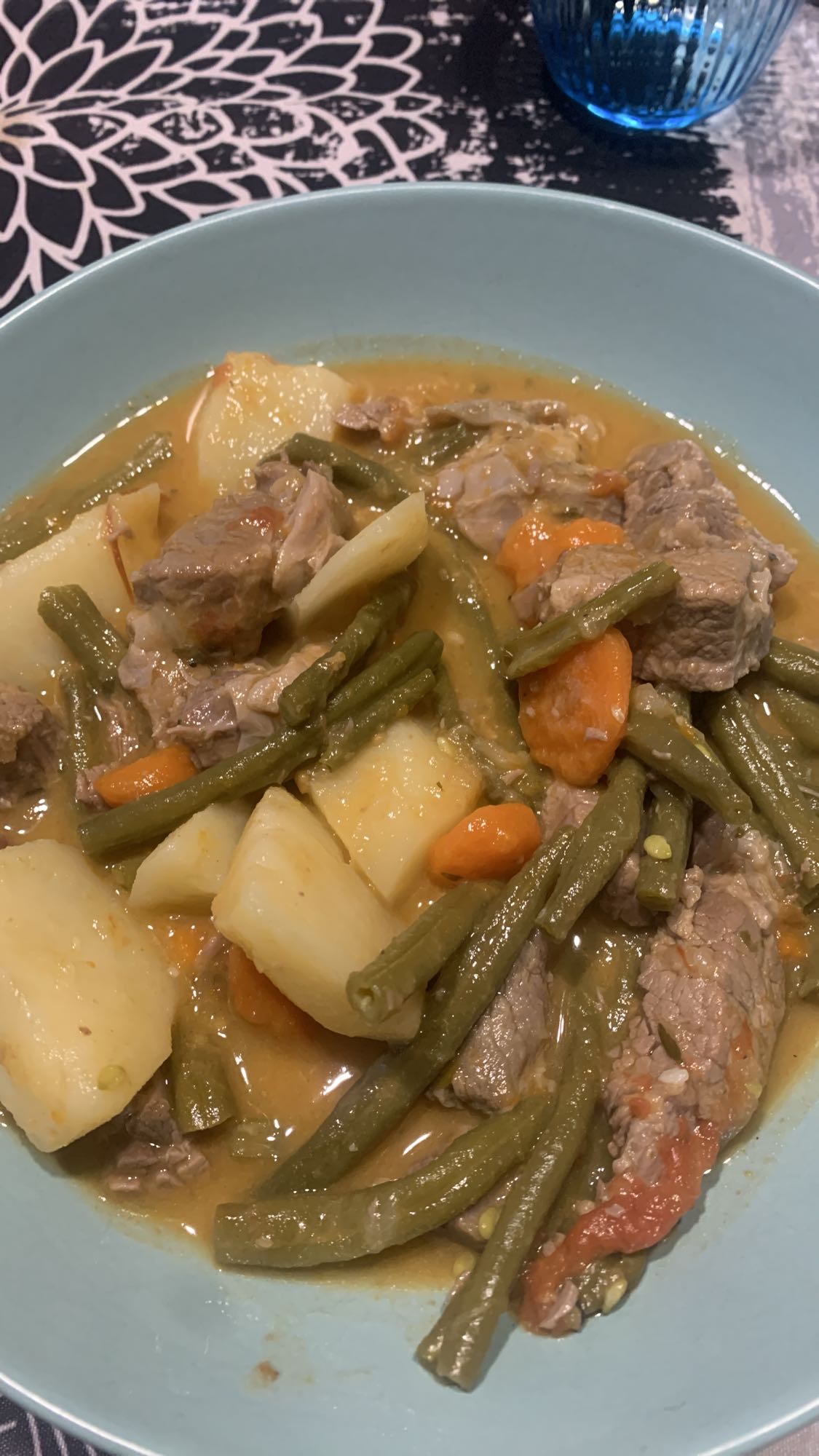 Estofado de res con verduras