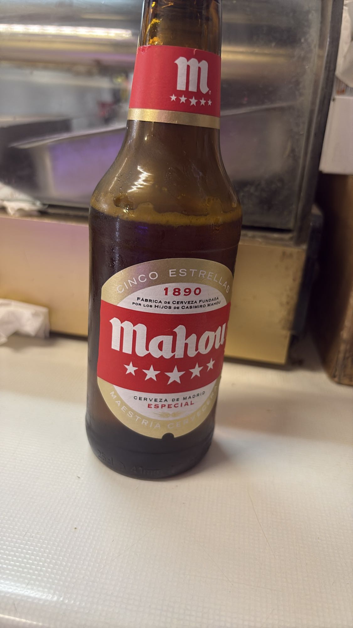 Cerveza Mahou