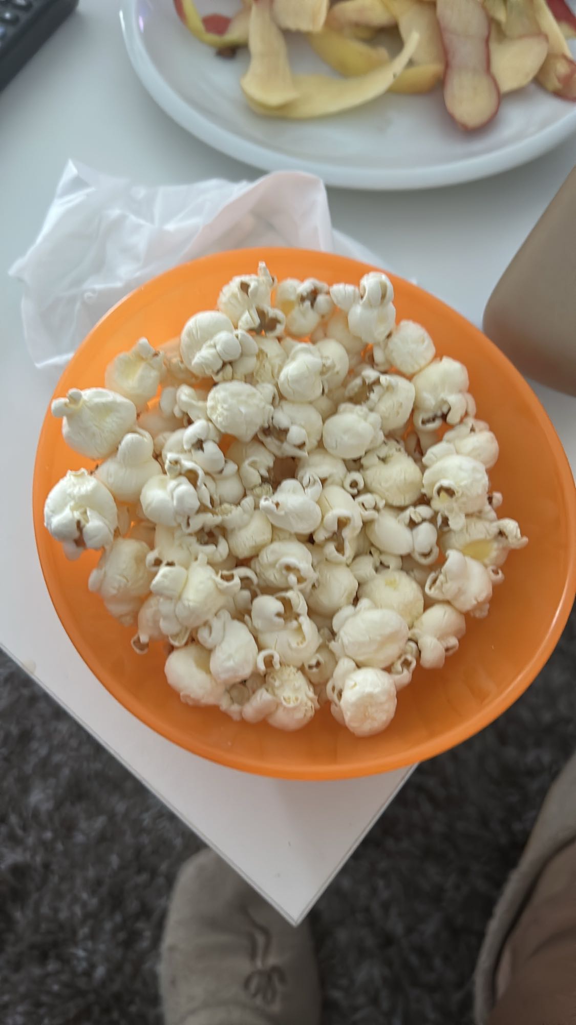 Luftgepoppter Popcorn