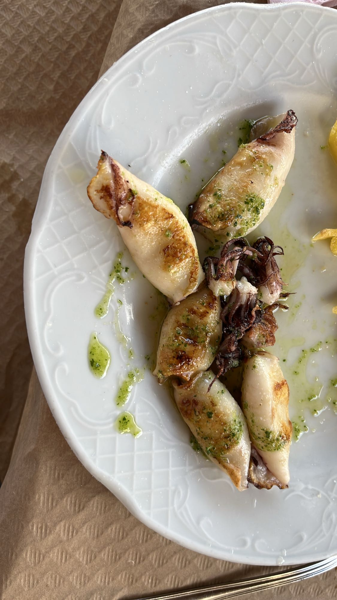 calamares a la plancha