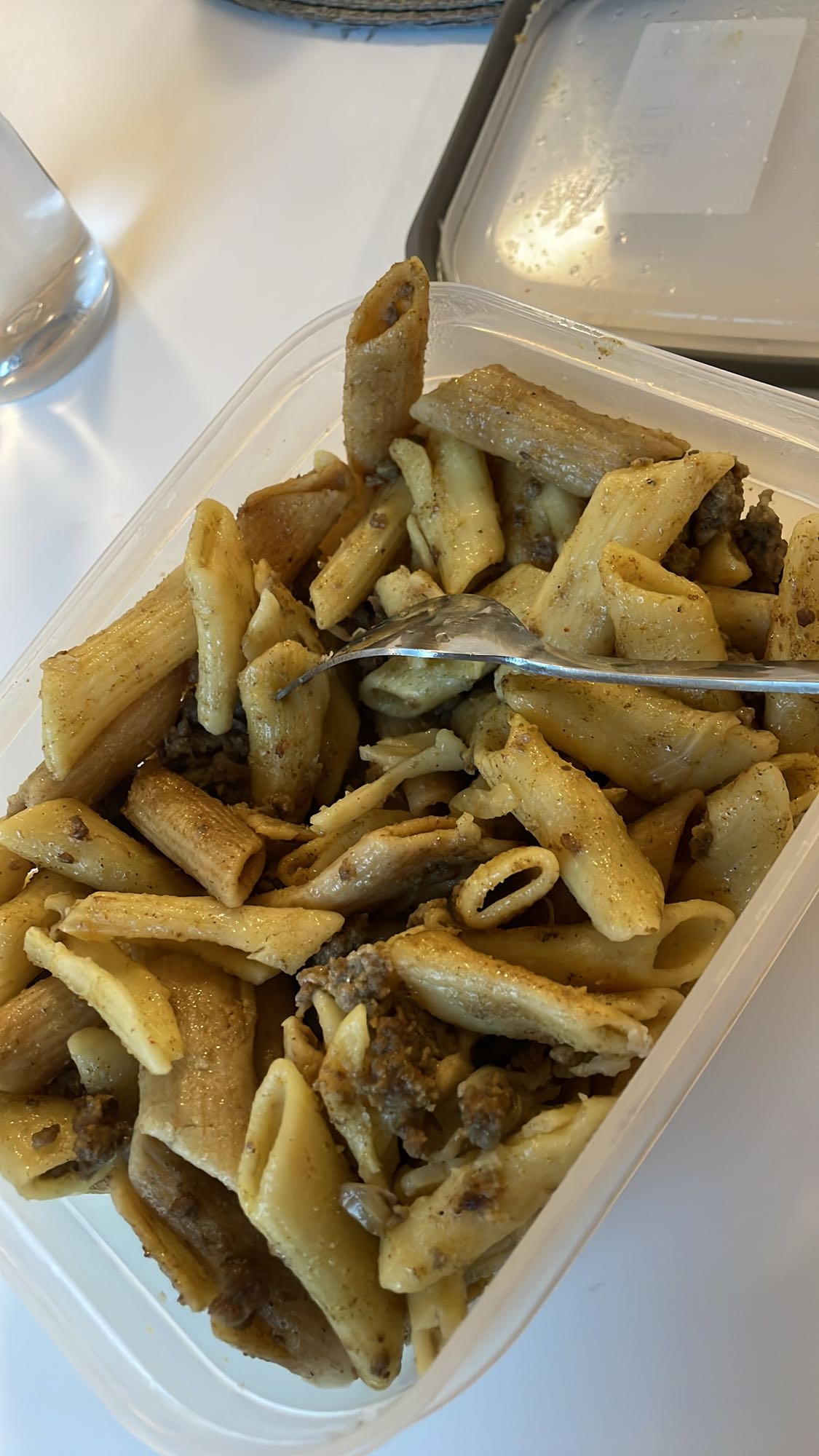 Pasta med köttfärs