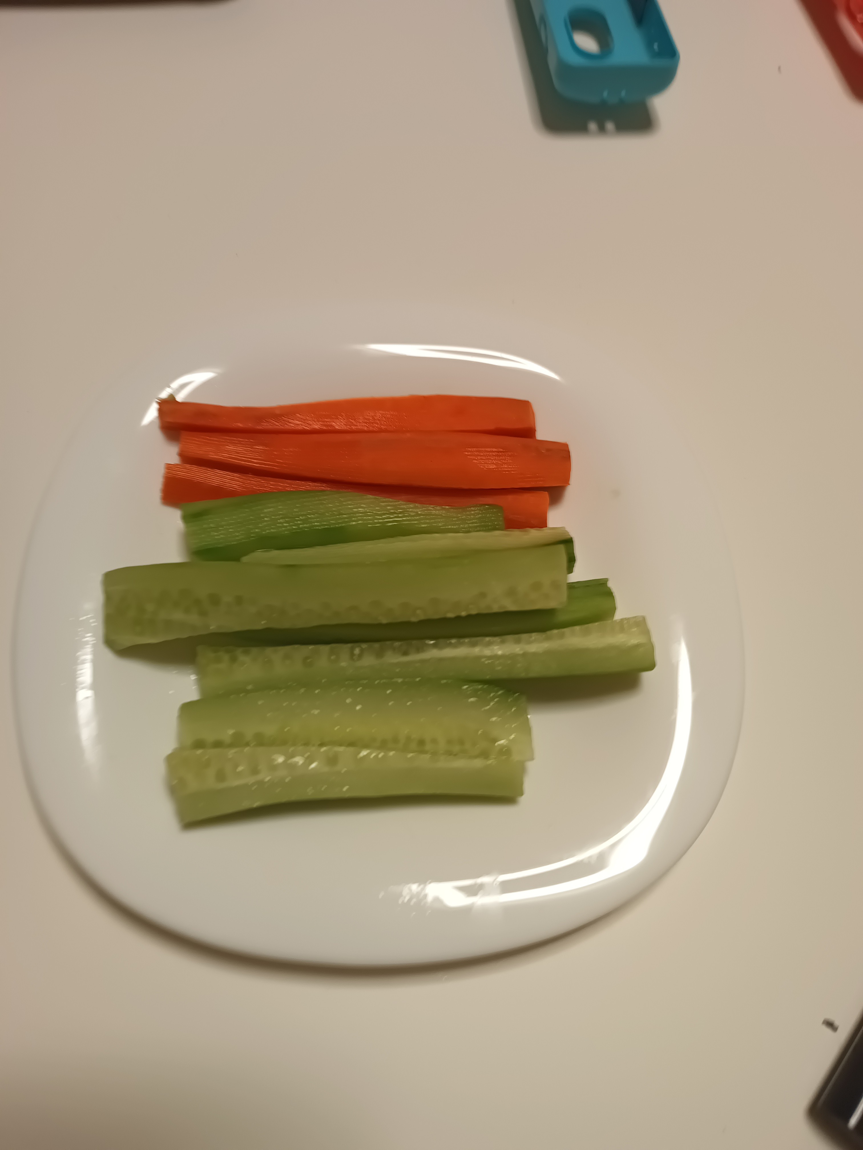 Veggie Sticks Plate