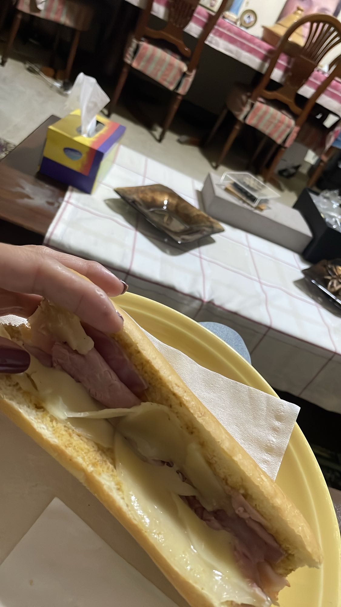 Ham and Cheese Sandwich