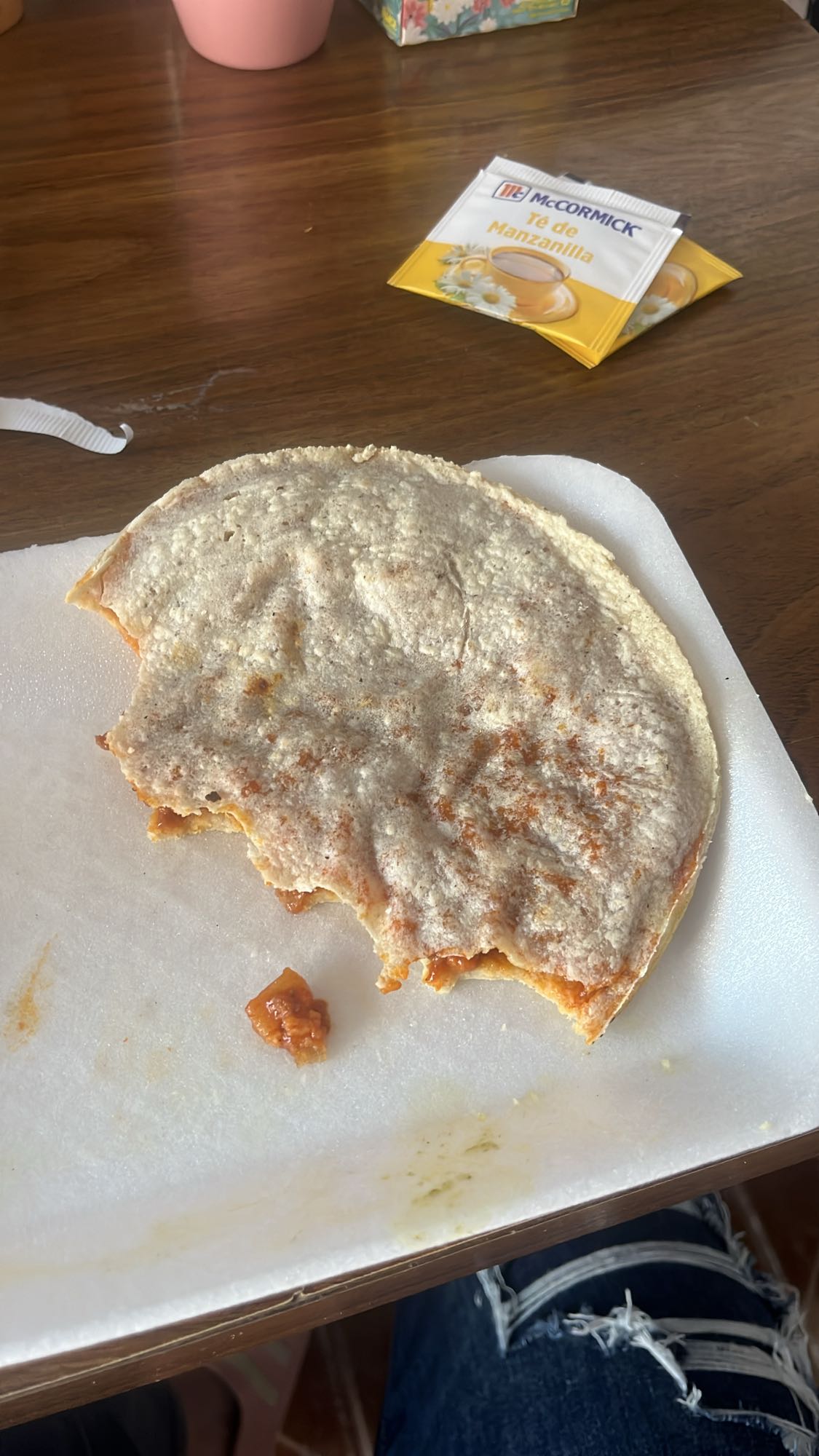 Quesadilla de salsa