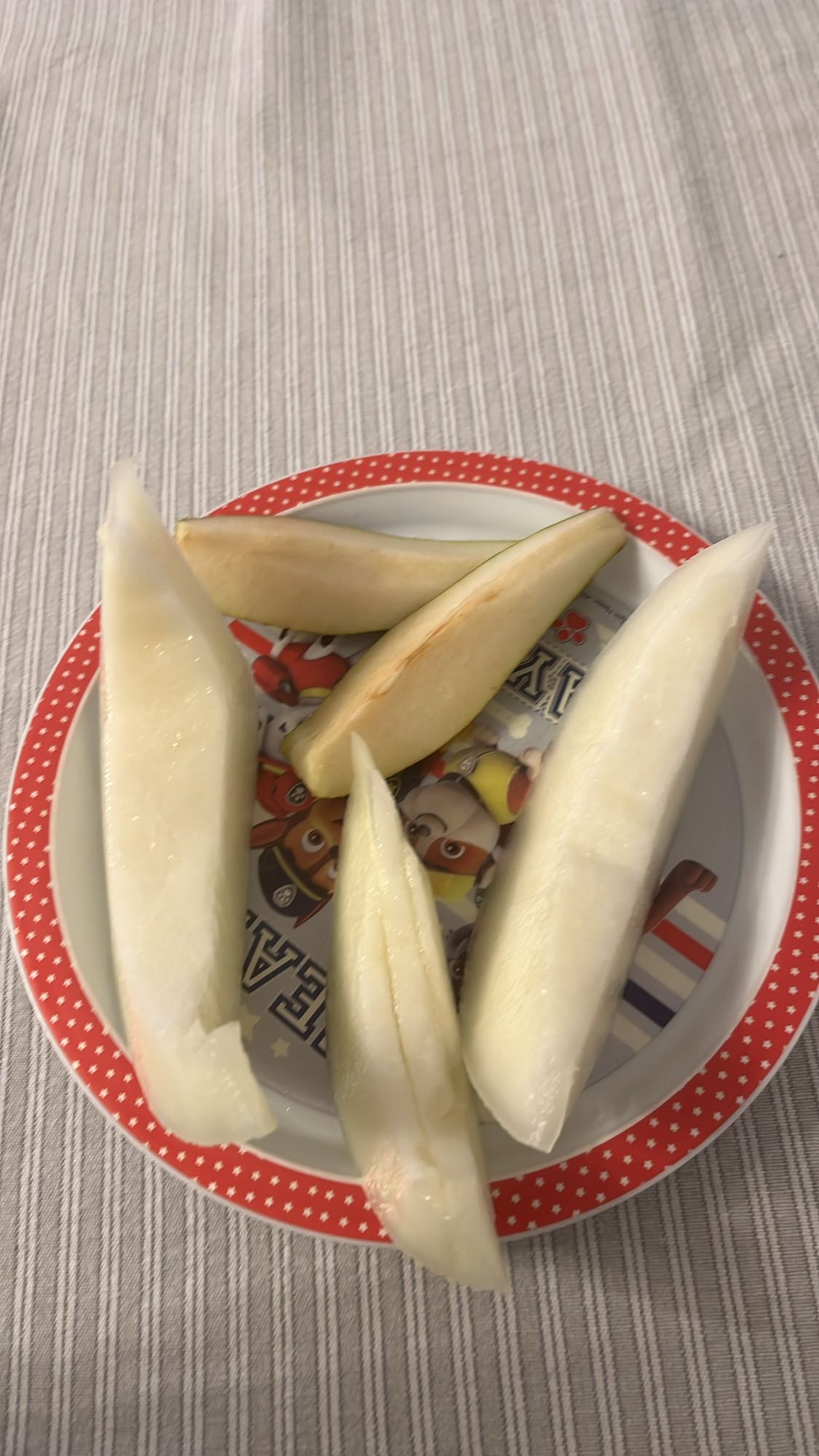 Pear and Melon Slices