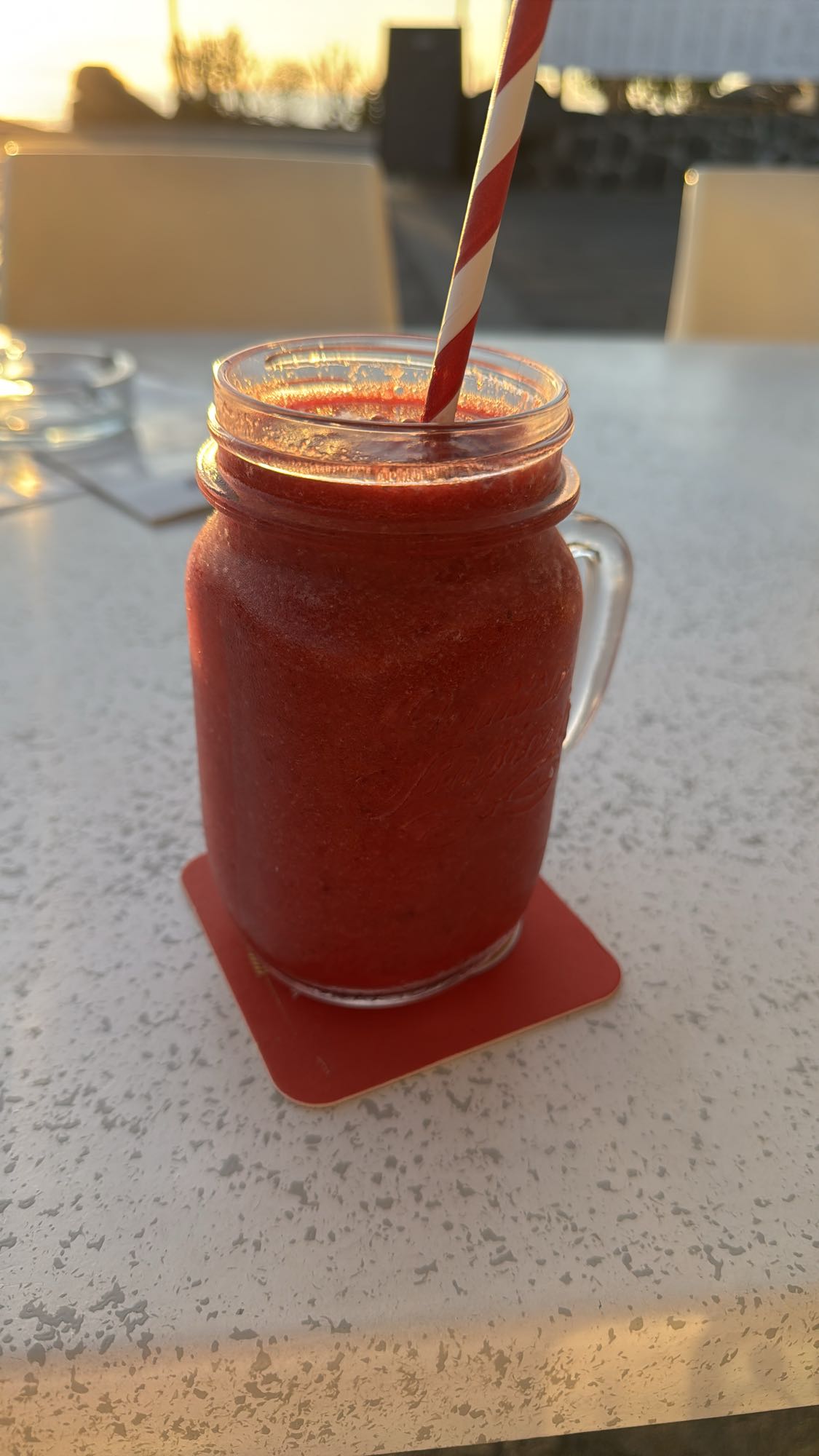 batido de mango, remolacha y zanahoria sin azúcar