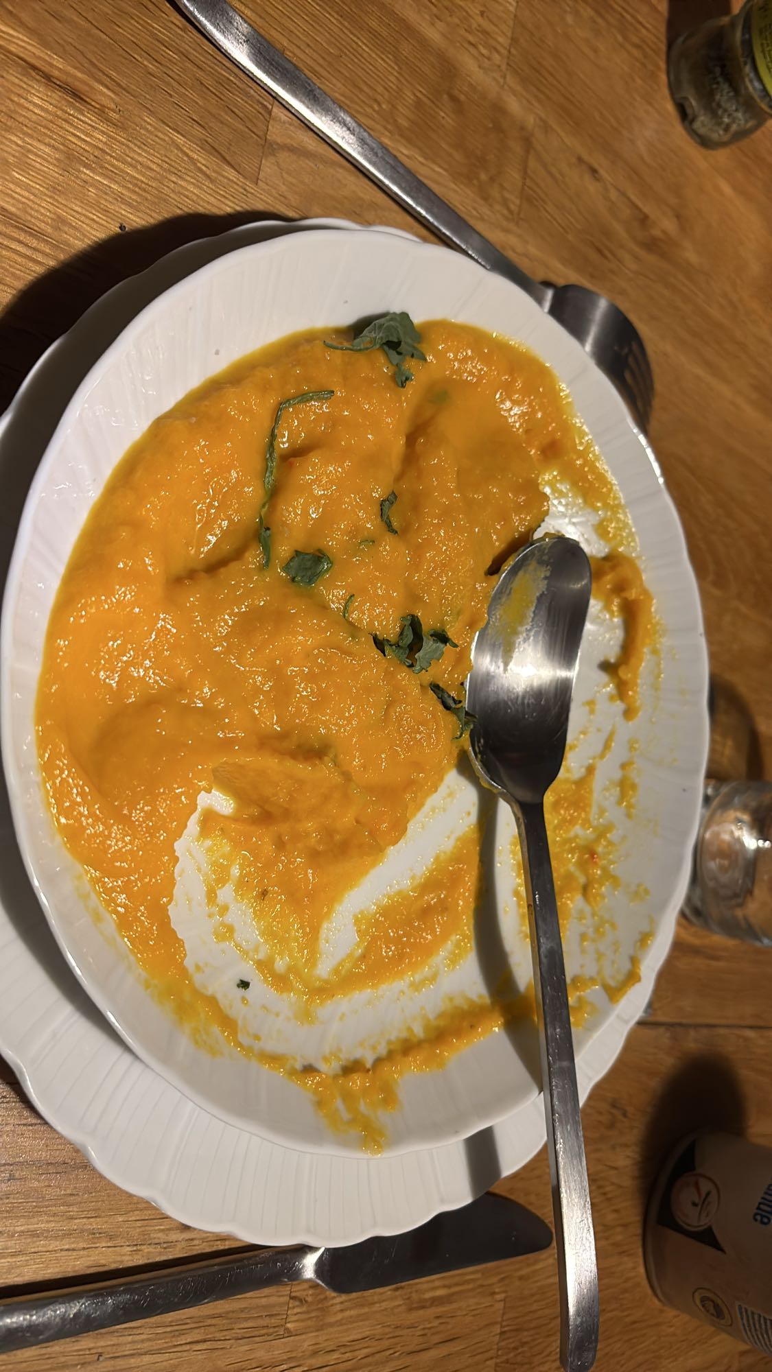 Soupe de patate douce