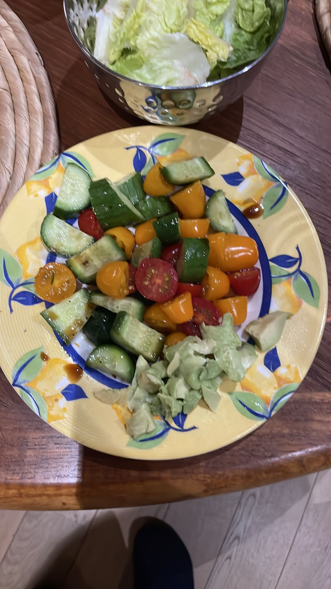 Salade fraîcheur légumes