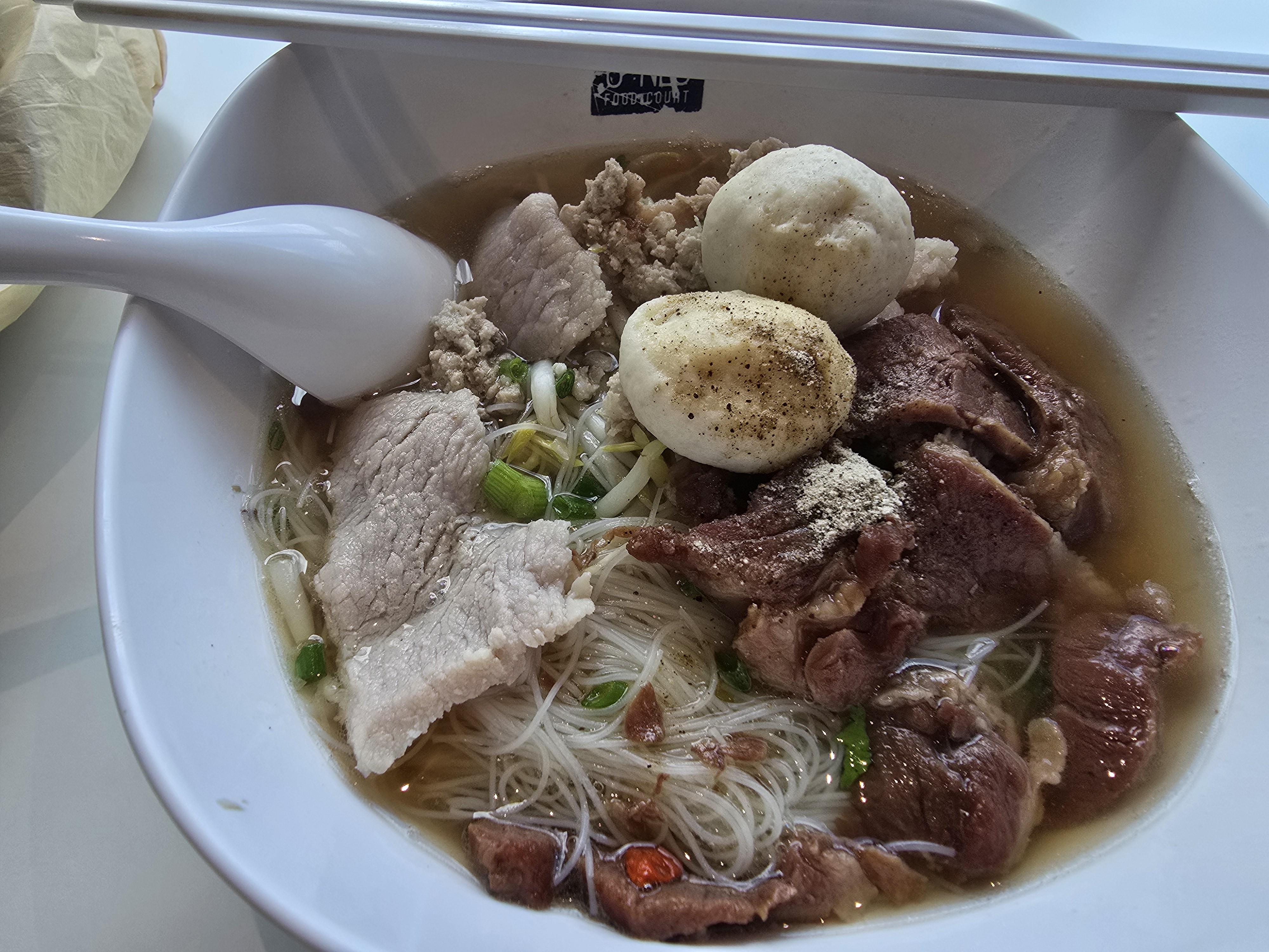 Beef and Pork Noodle Soup
