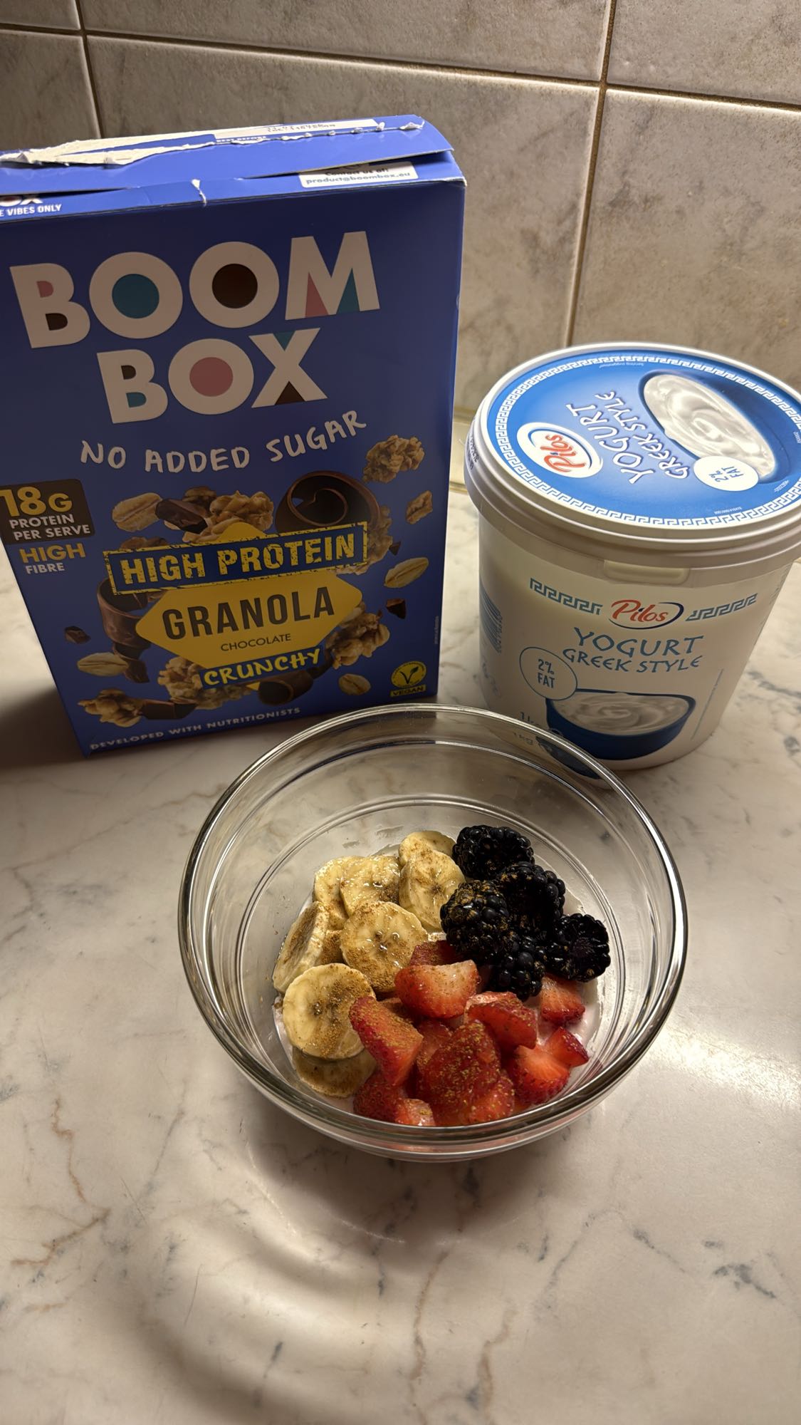 Greek Yogurt Granola Bowl