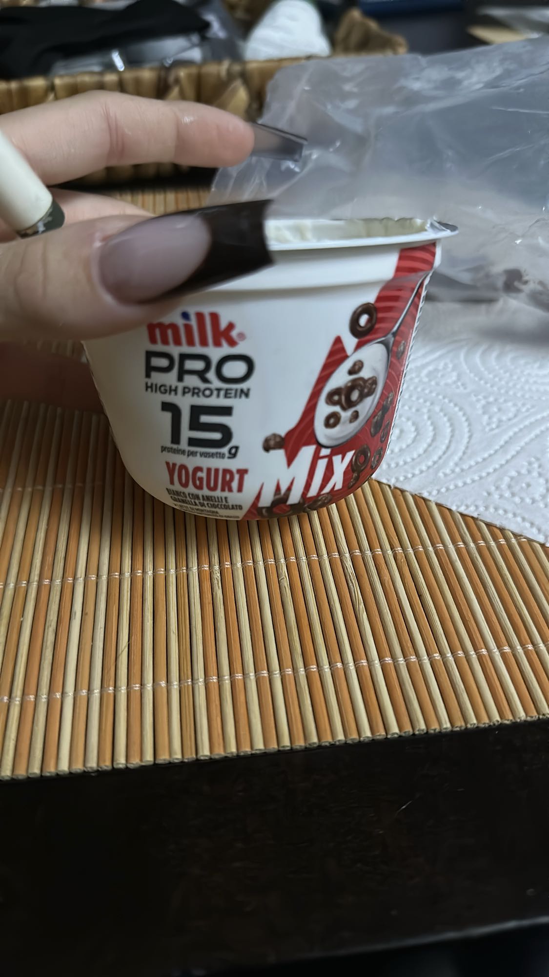 Yogurt proteico cioccolato