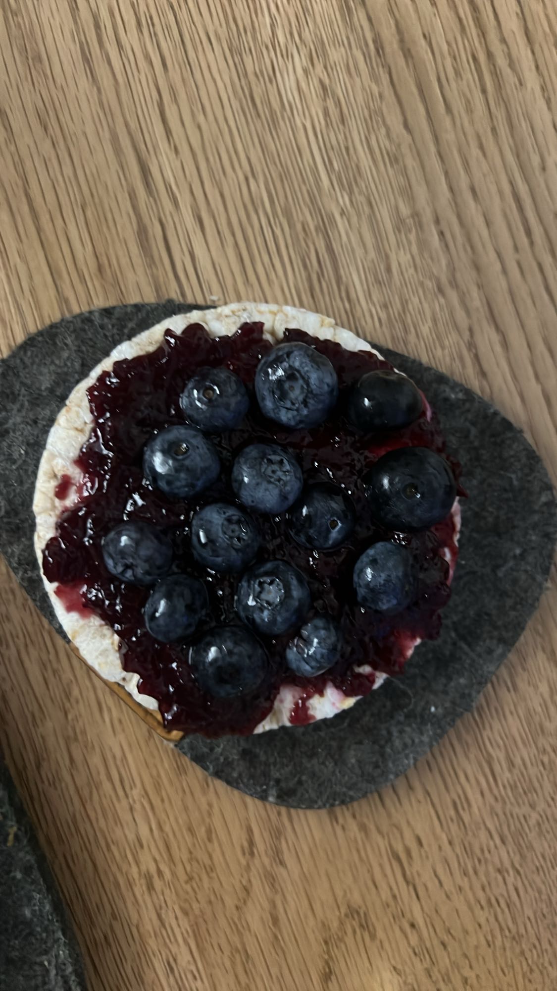 Arroz con arándanos