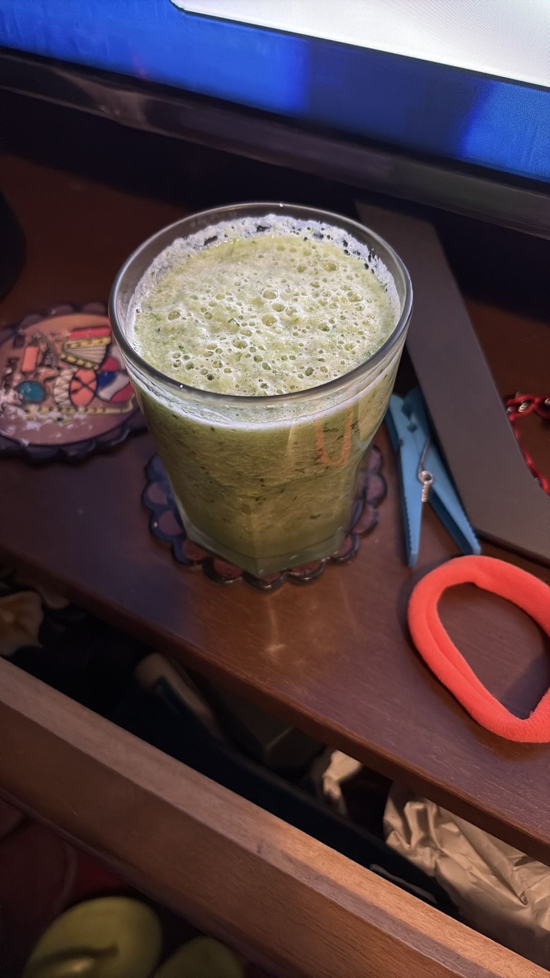 batido verde saludable