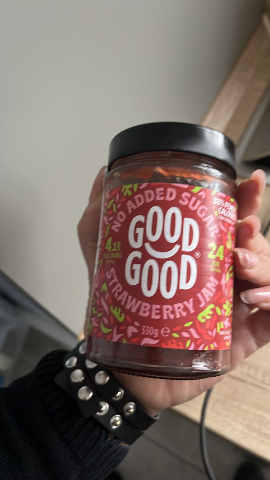 Gem de căpșuni fără zahăr